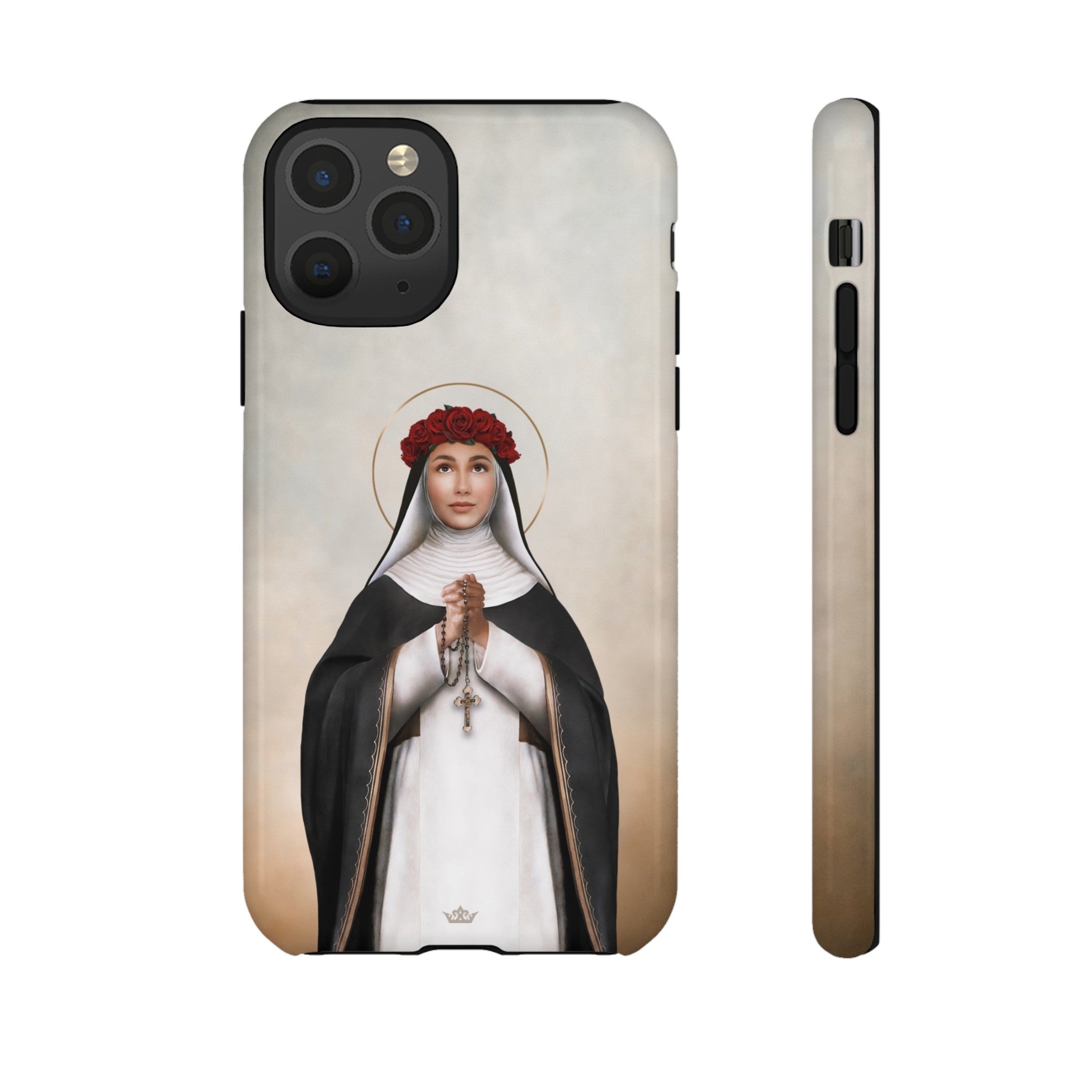 St. Rose of Lima Hard Phone Case (Light)