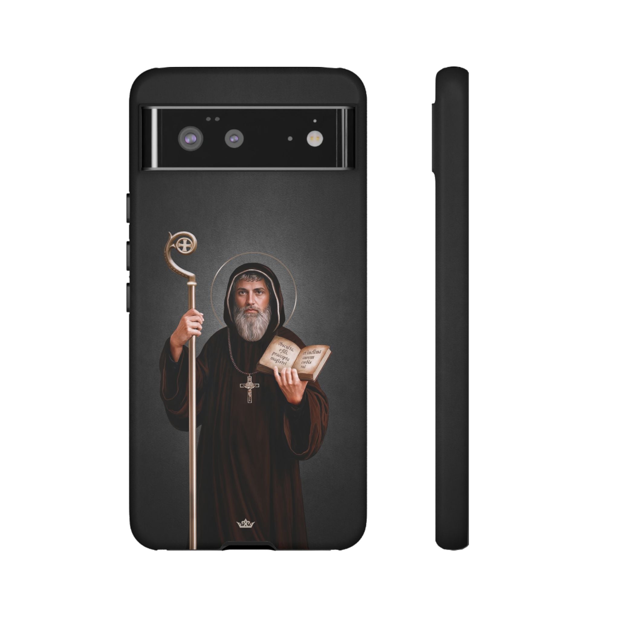 St. Benedict Hard Phone Case (Dark)