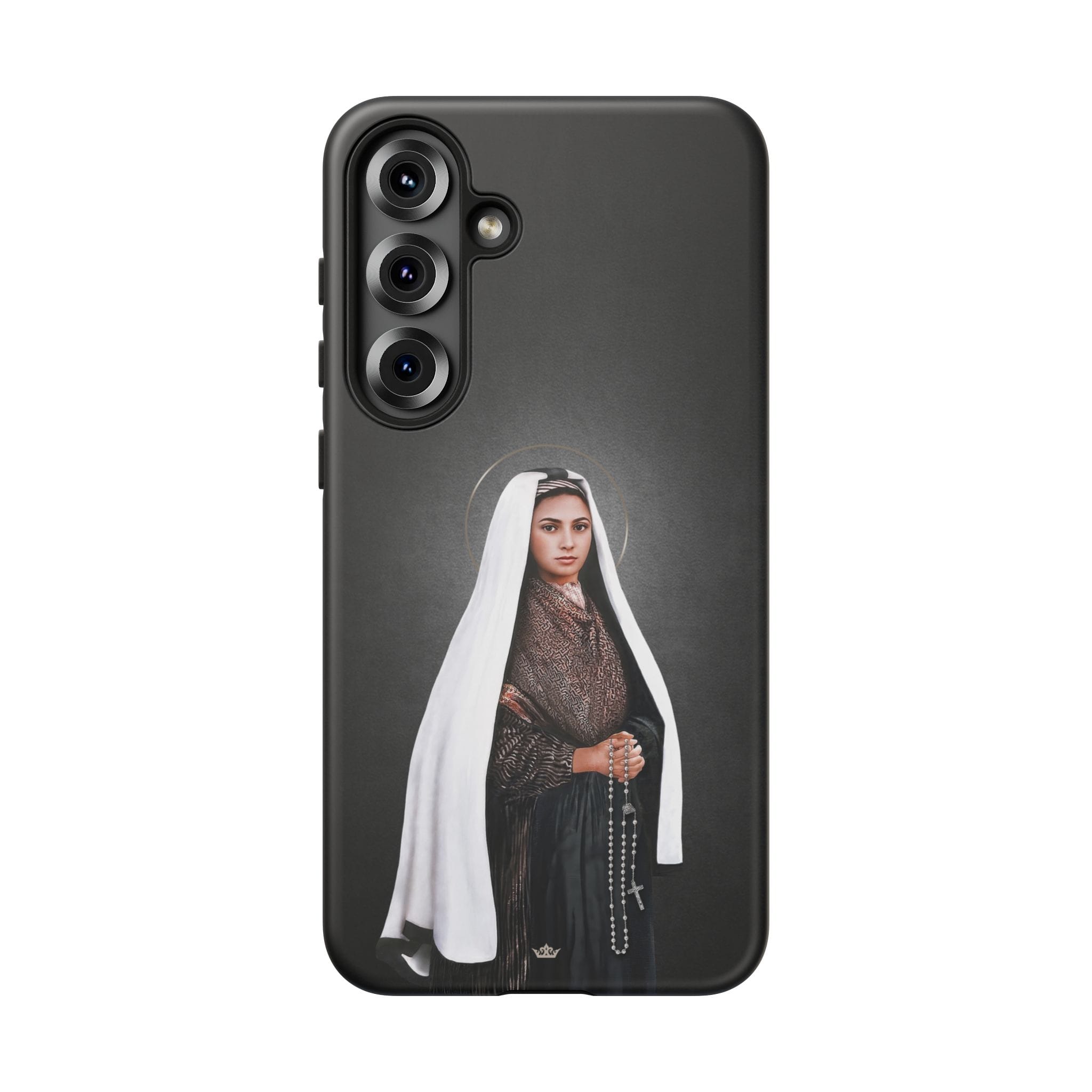 St. Bernadette Hard Phone Case (Dark) Copyright VENXARA