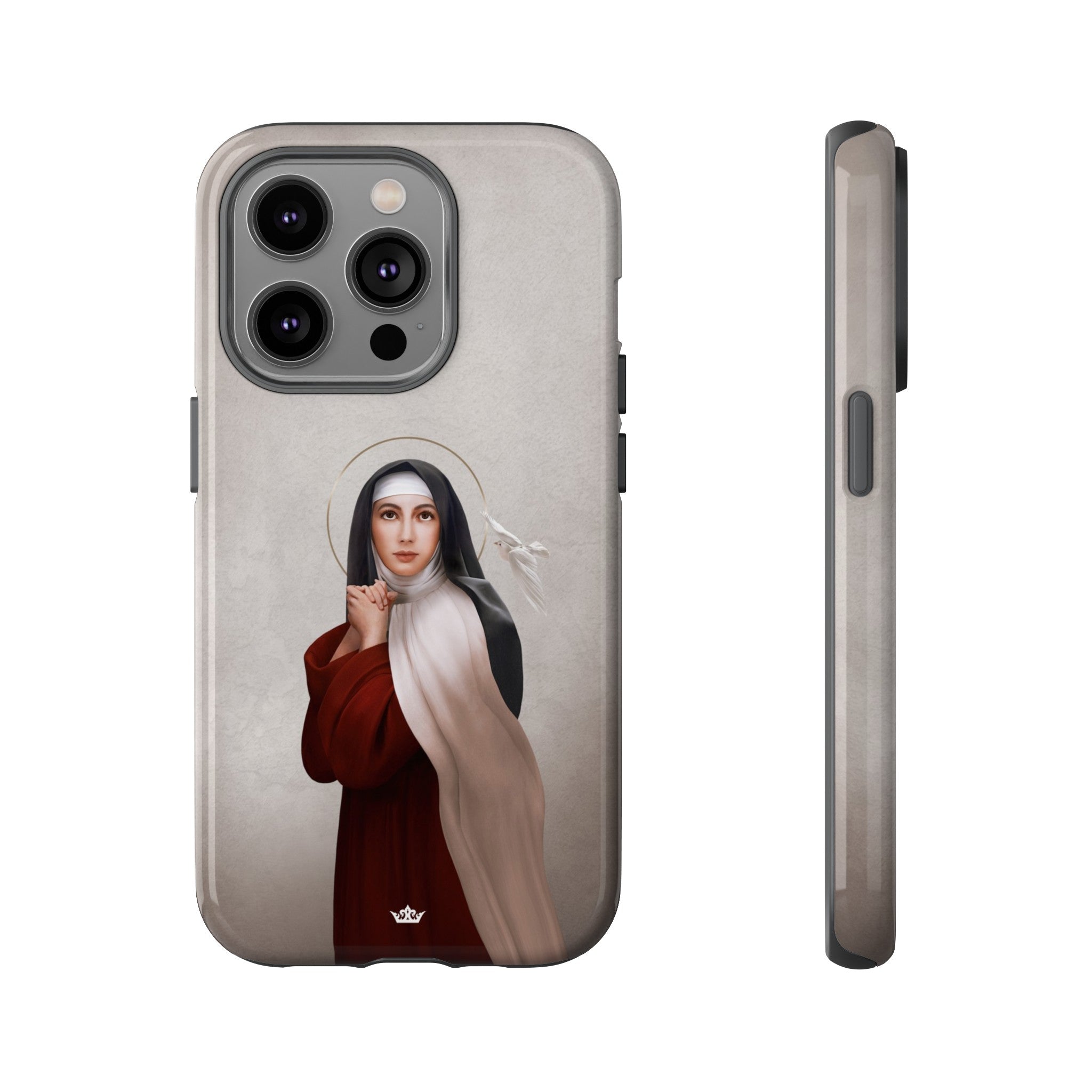 St. Teresa of Avila Hard Phone Case (Light)