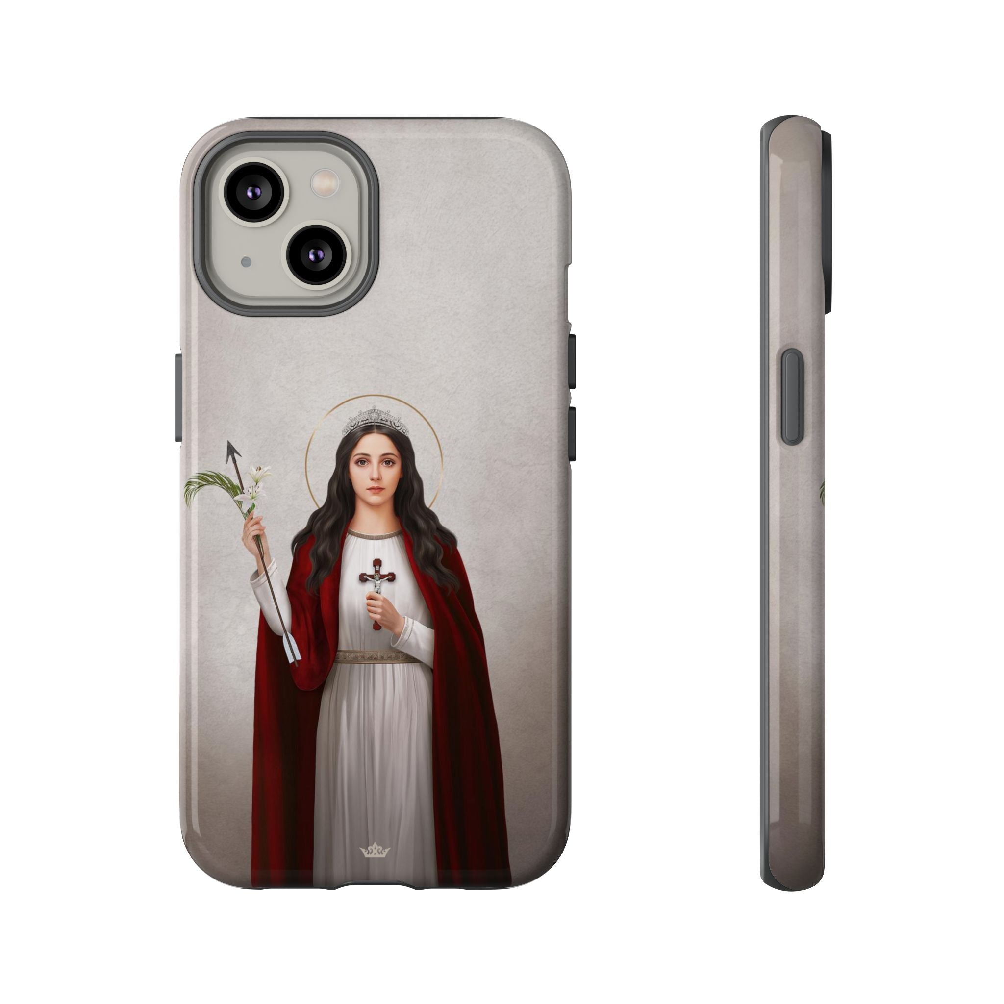 St. Philomena Hard Phone Case (Light)