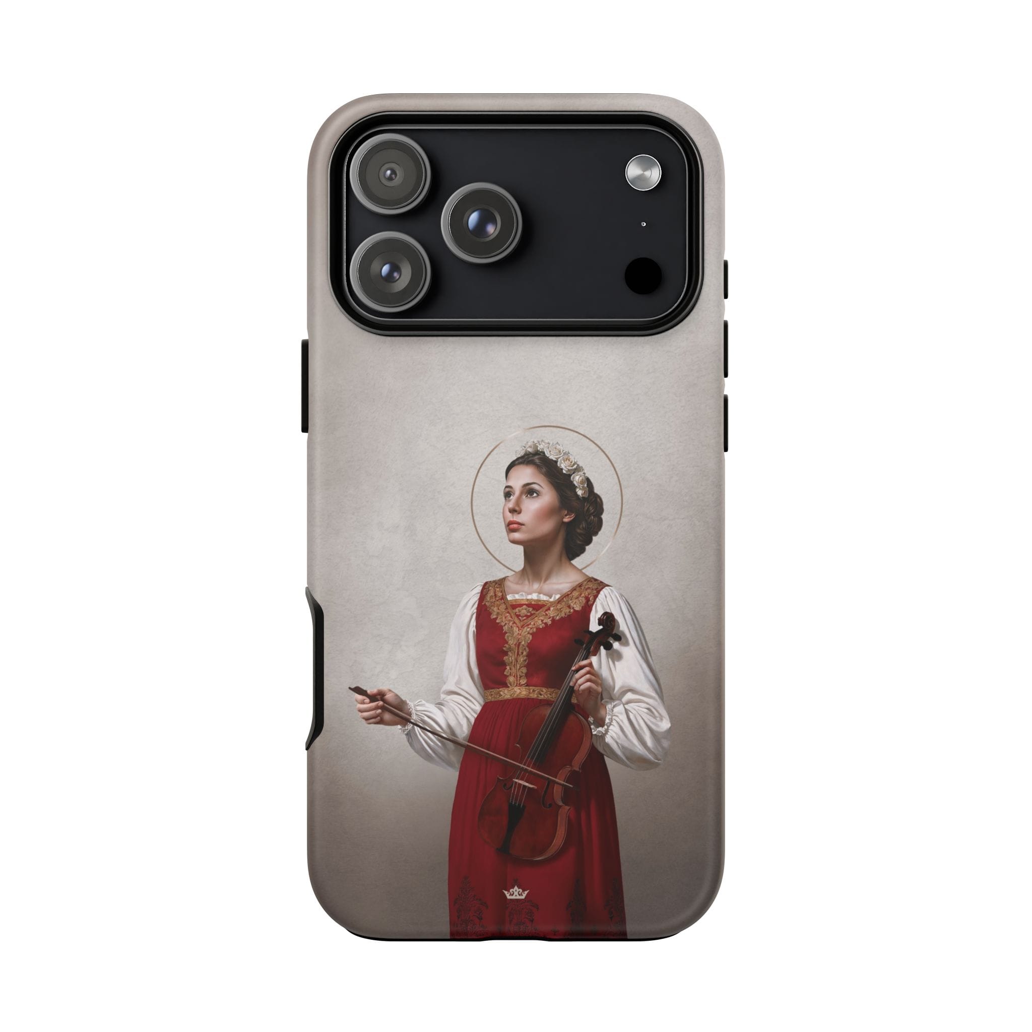 St. Cecilia Hard Phone Case (Light) Copyright VENXARA