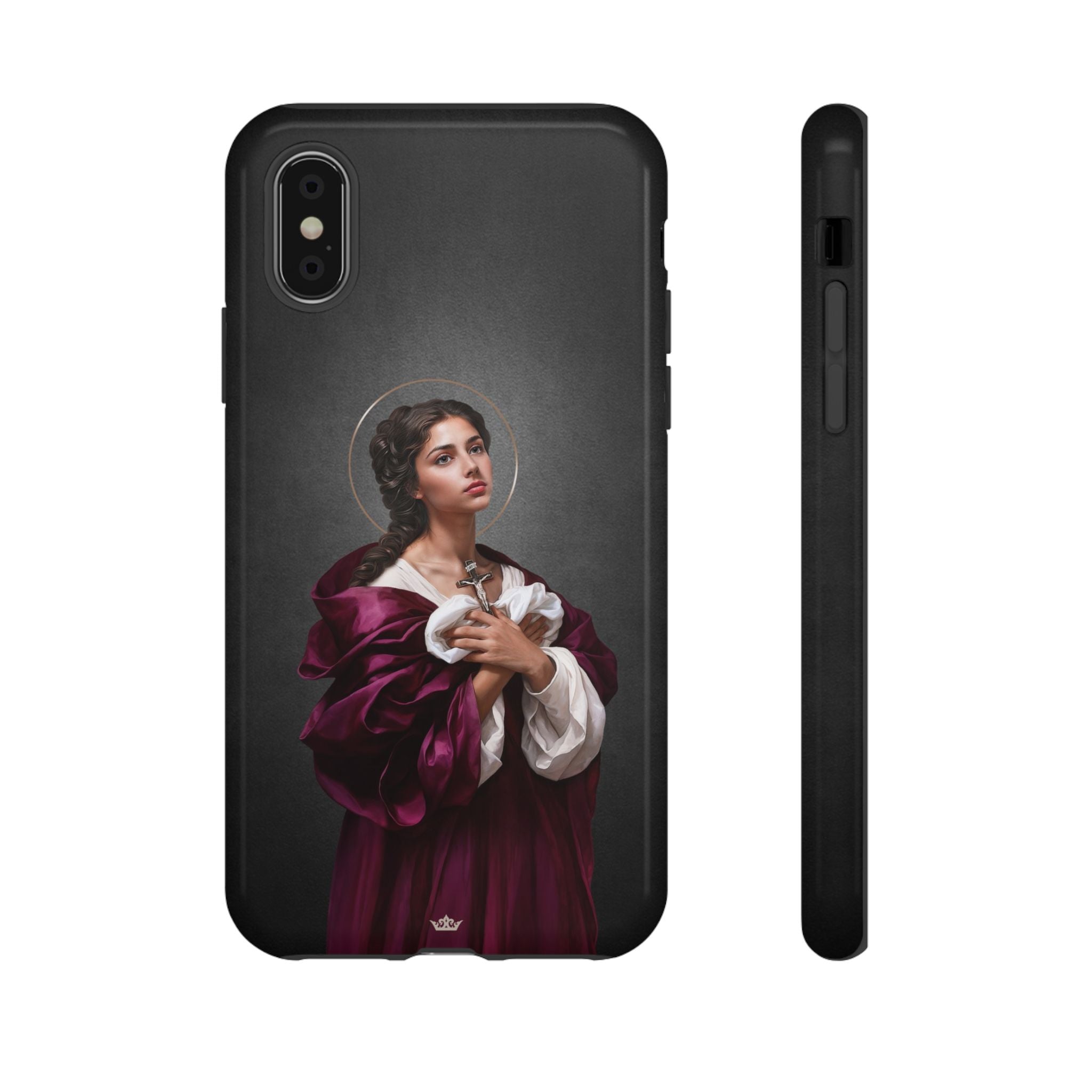 St. Agatha Hard Phone Case (Dark)