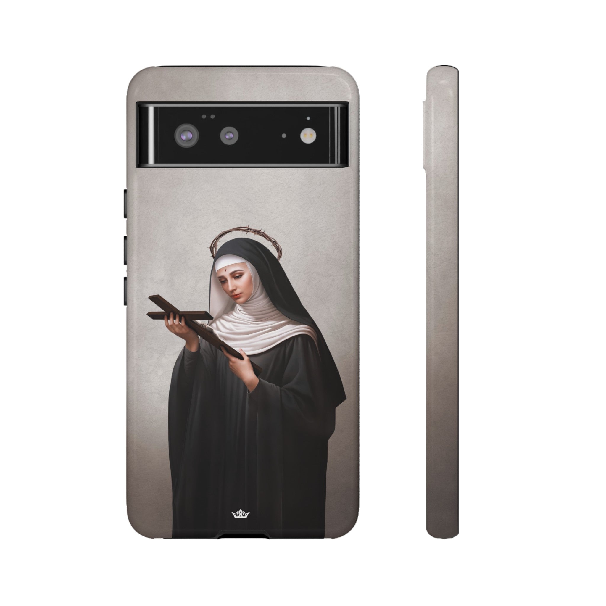 St. Rita of Cascia Hard Phone Case (Light)