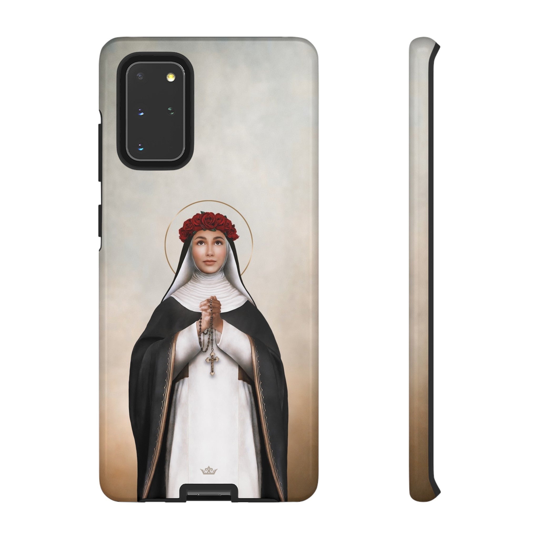 St. Rose of Lima Hard Phone Case (Light)