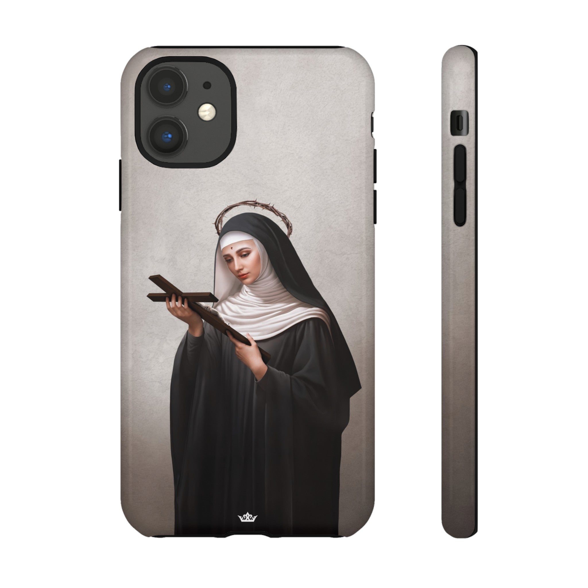 St. Rita of Cascia Hard Phone Case (Light)