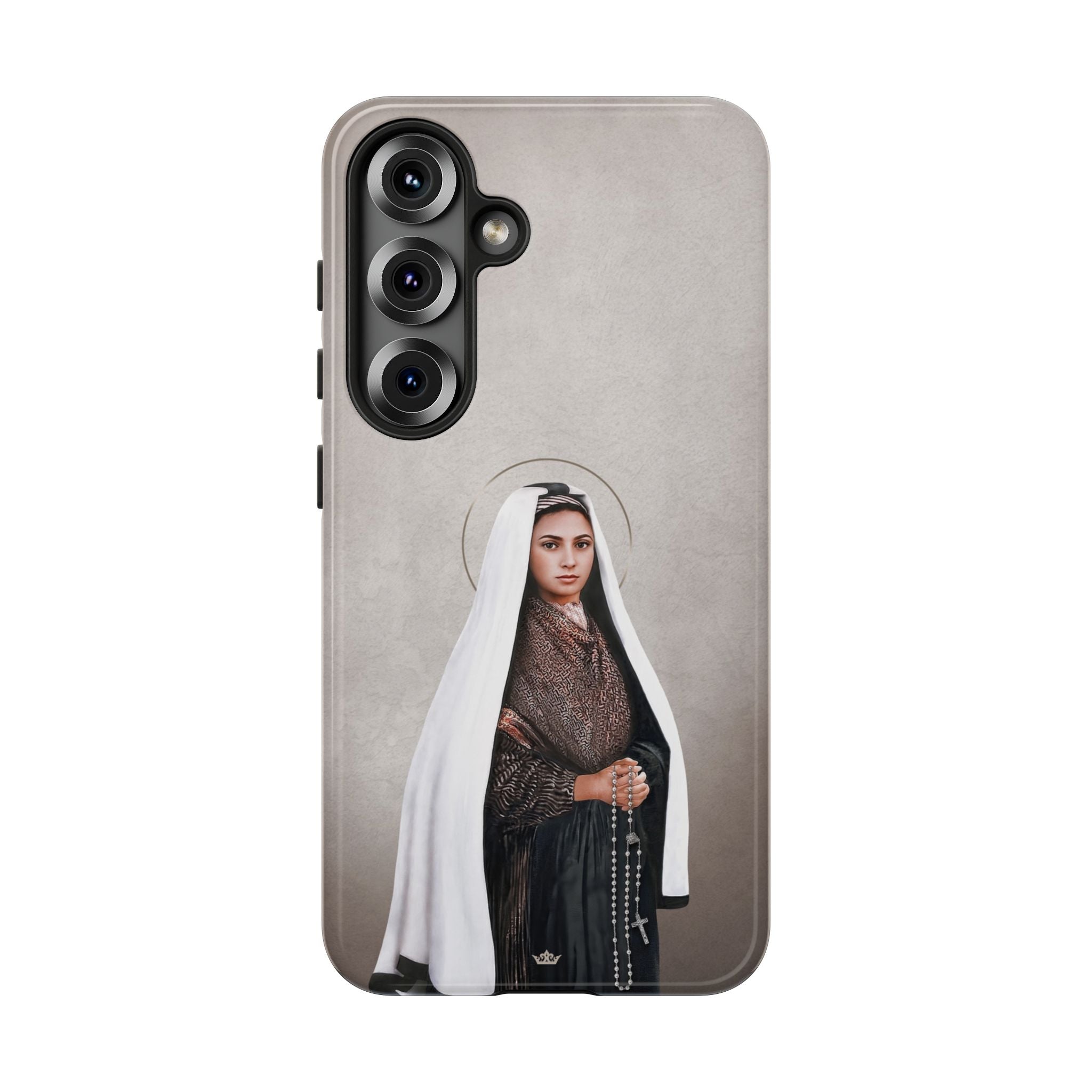 St. Bernadette Hard Phone Case (Light) Copyright VENXARA
