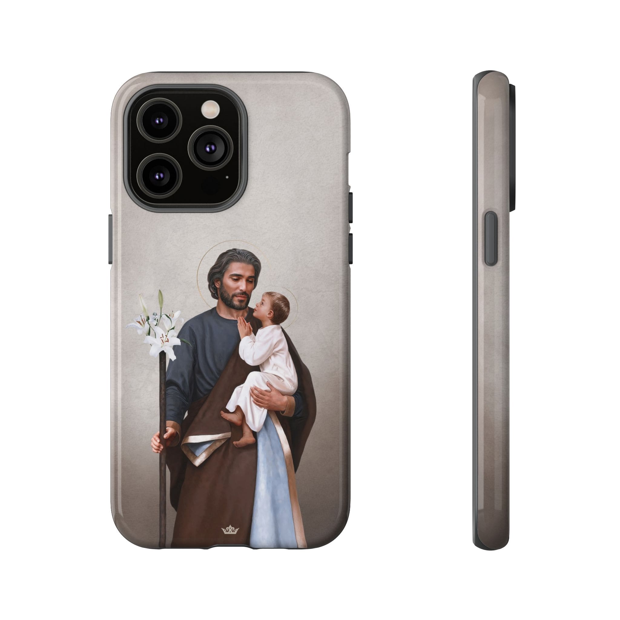 St. Joseph Hard Phone Case (Light) Copyright VENXARA