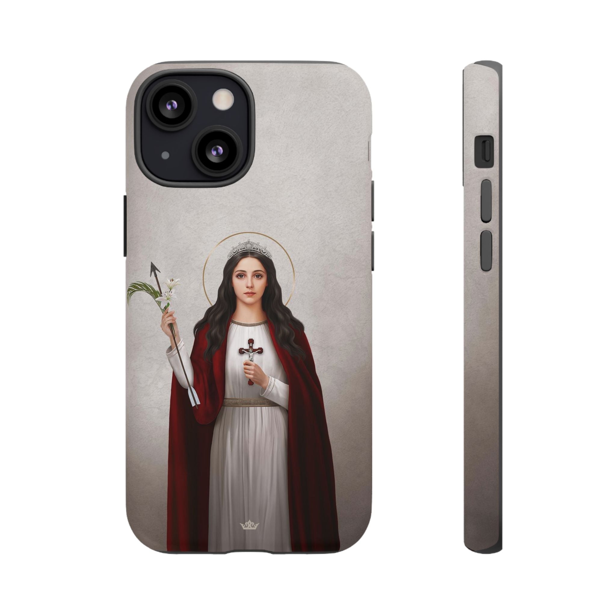 St. Philomena Hard Phone Case (Light)
