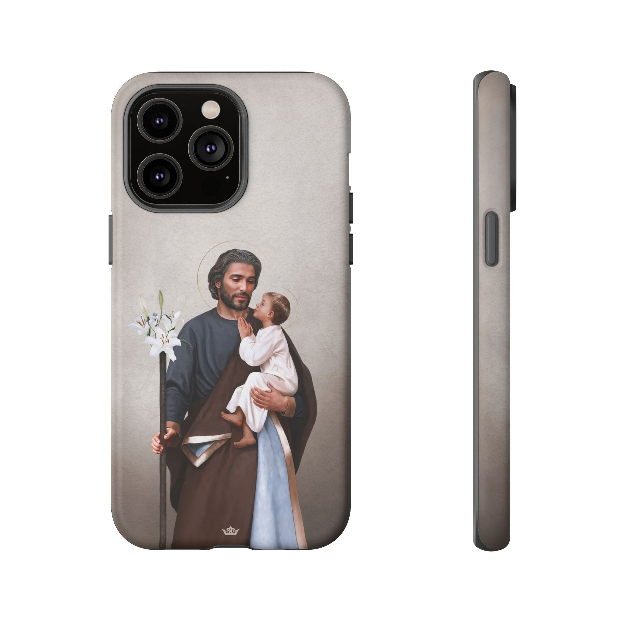 St. Joseph Hard Phone Case (Light) Copyright VENXARA