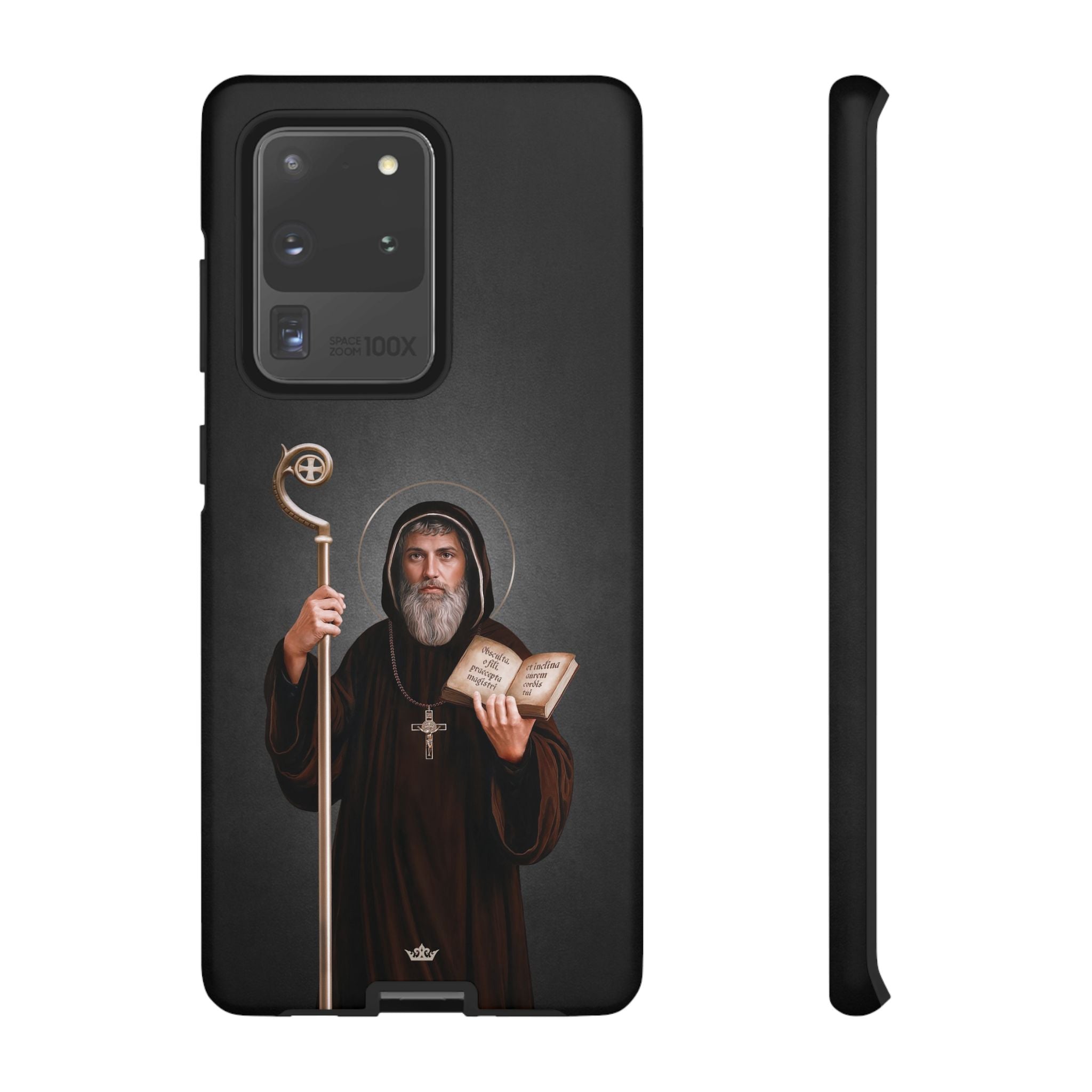 St. Benedict Hard Phone Case (Dark)