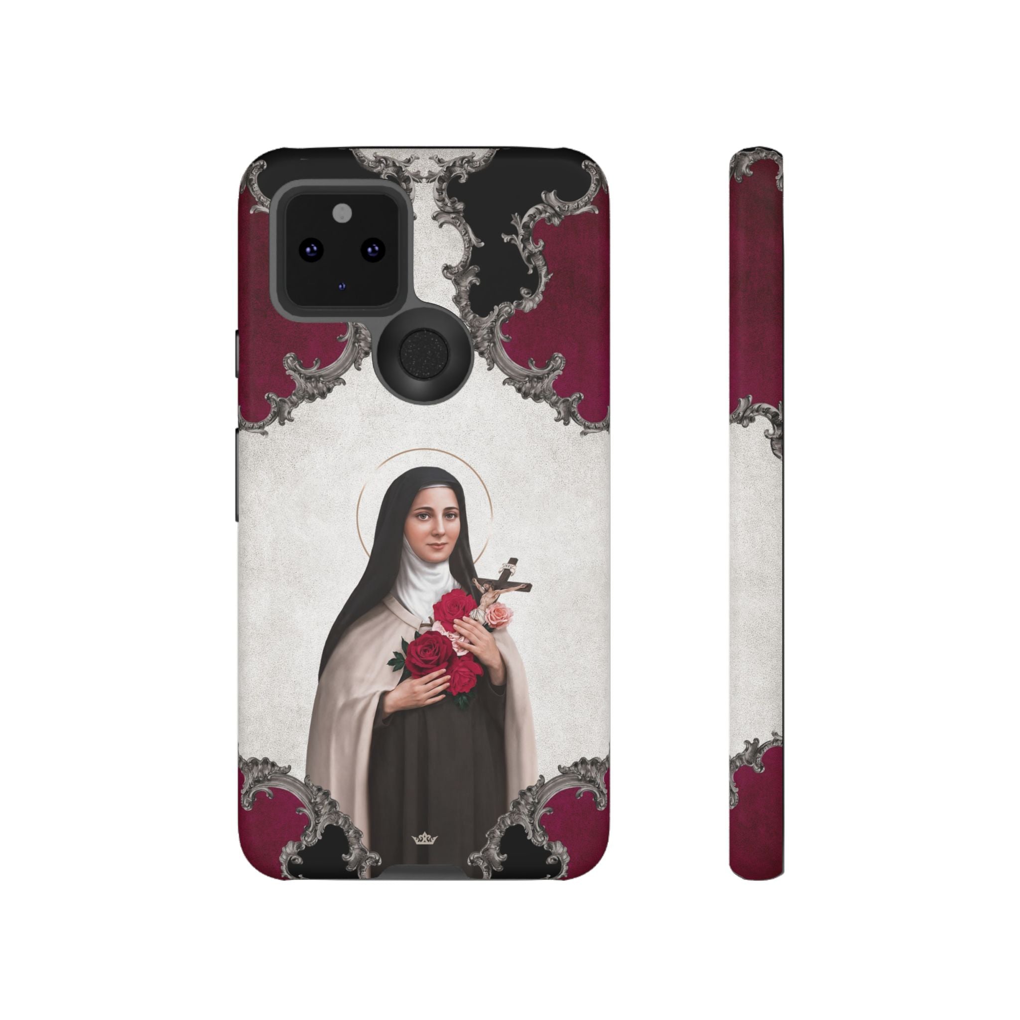 St. Therese of Lisieux Hard Phone Case (Baroque)