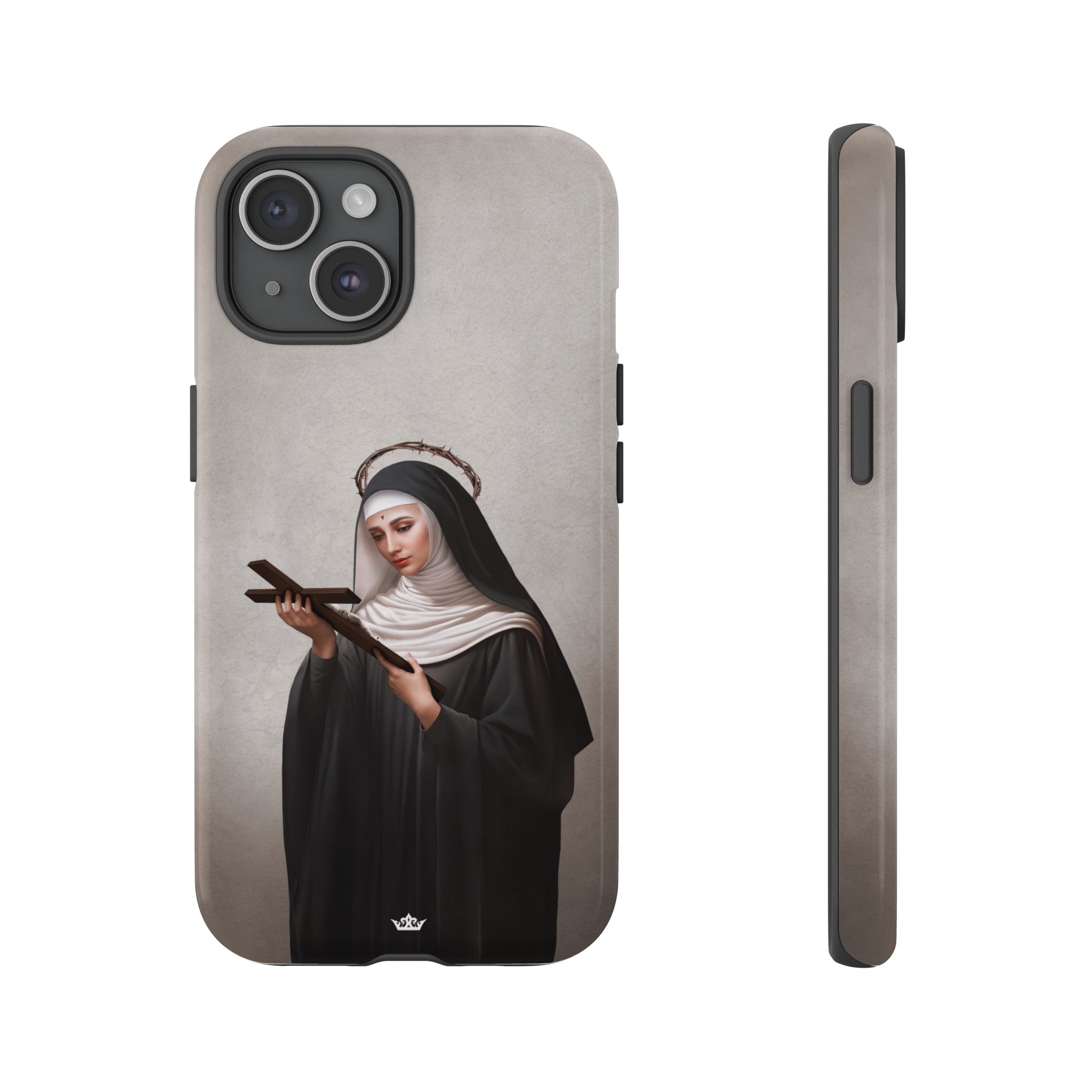 St. Rita of Cascia Hard Phone Case (Light)