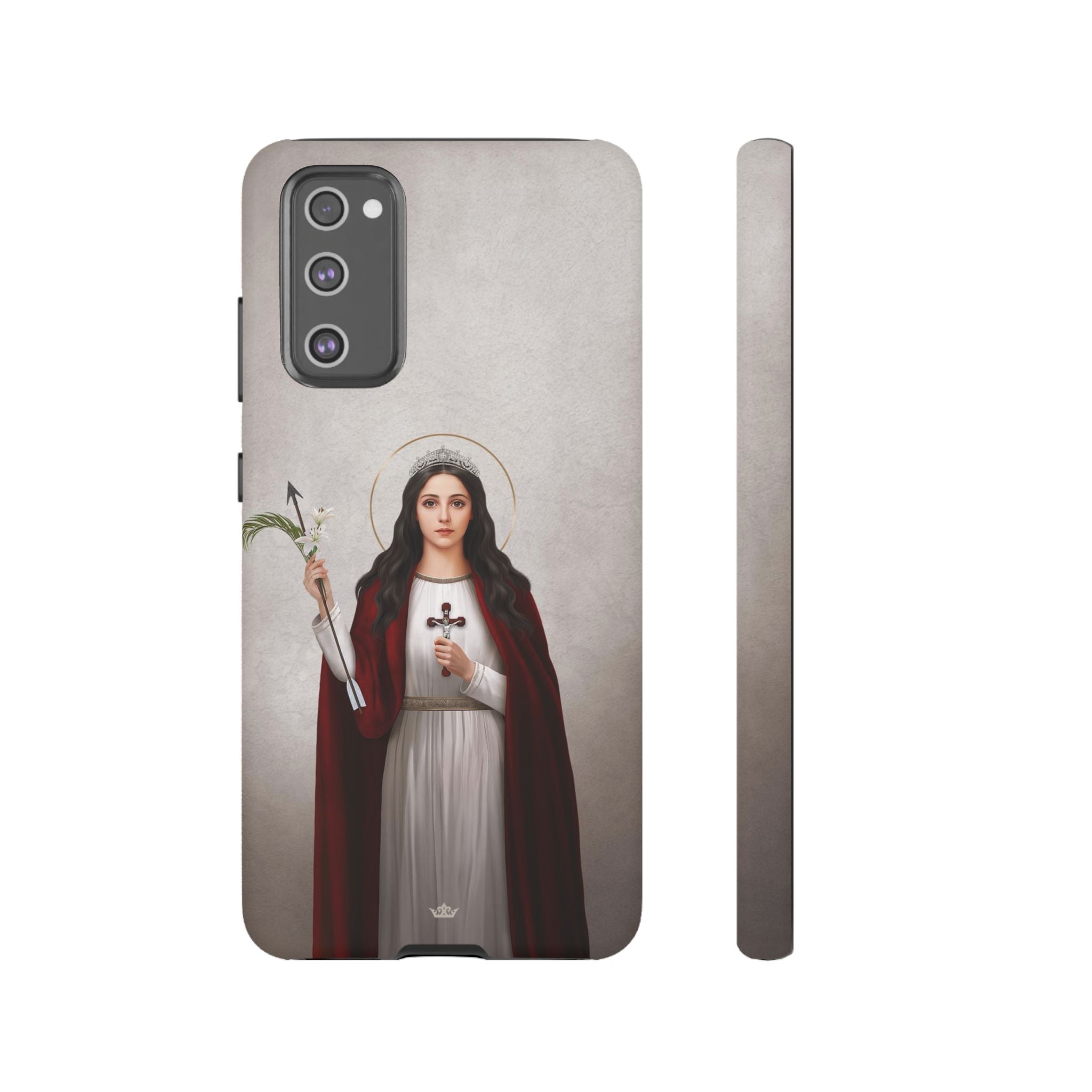St. Philomena Hard Phone Case (Light)