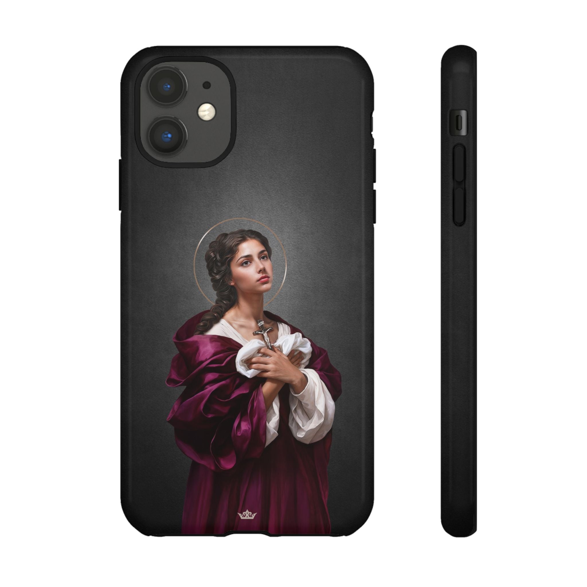 St. Agatha Hard Phone Case (Dark)