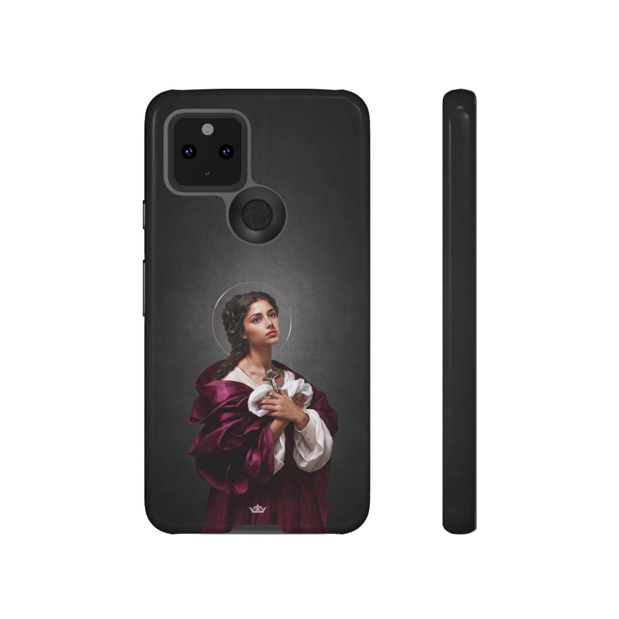 St. Agatha Hard Phone Case (Dark)
