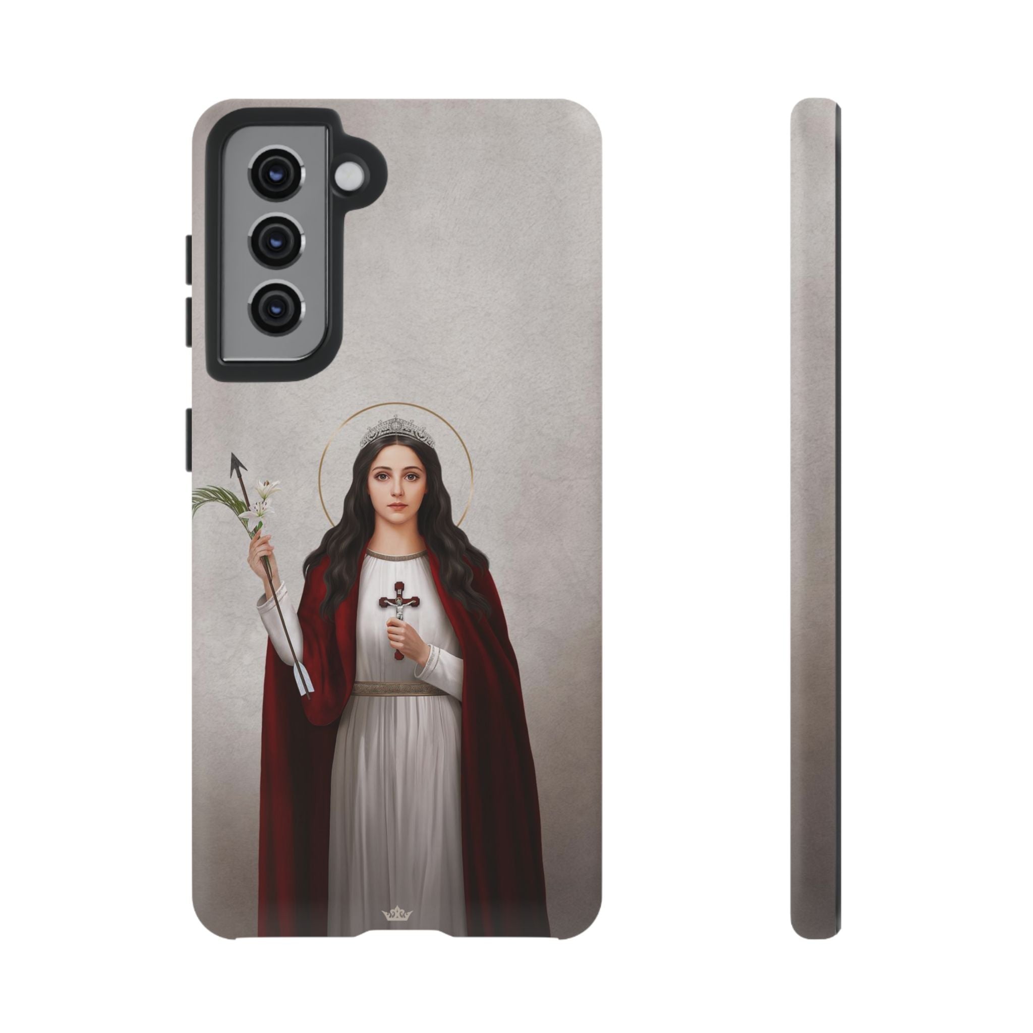 St. Philomena Hard Phone Case (Light)