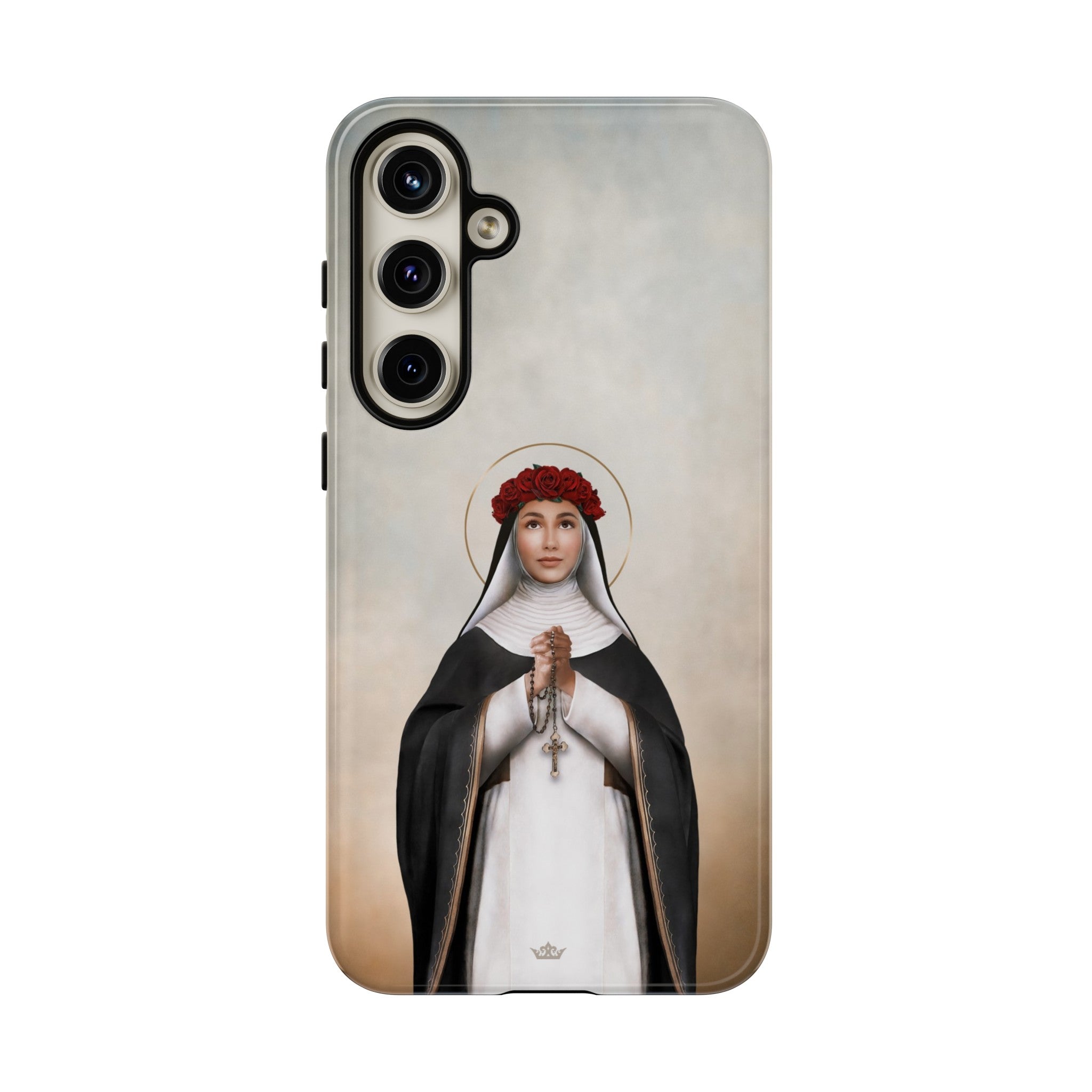 St. Rose of Lima Hard Phone Case (Light)