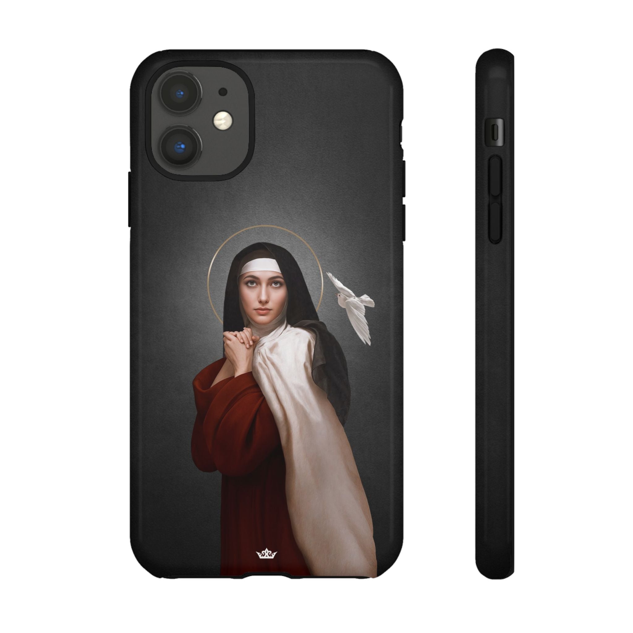 St. Teresa of Avila Hard Phone Case (Dark)