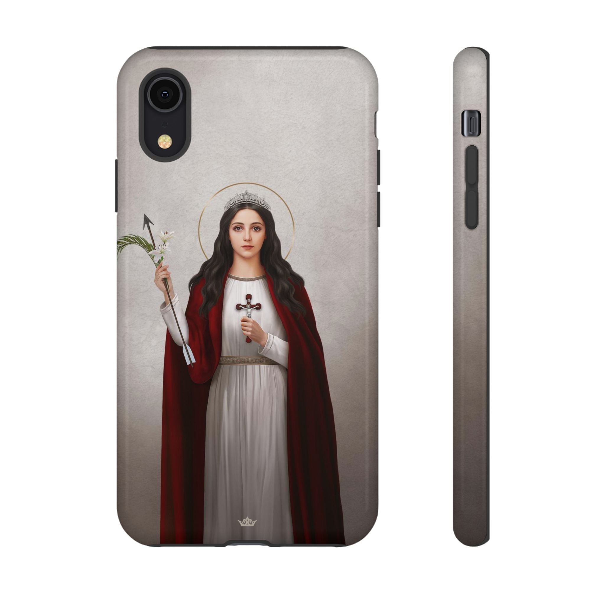 St. Philomena Hard Phone Case (Light)