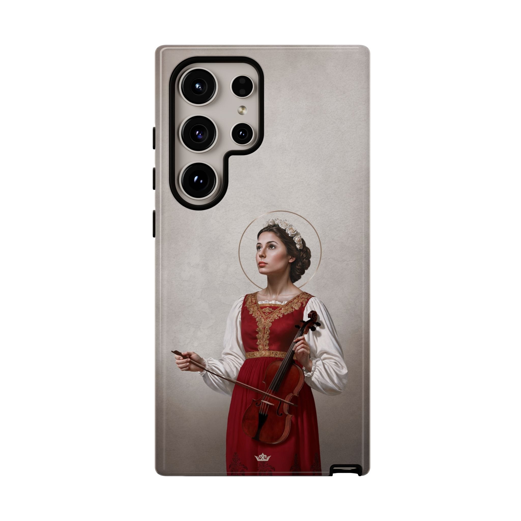 St. Cecilia Hard Phone Case (Light) Copyright VENXARA