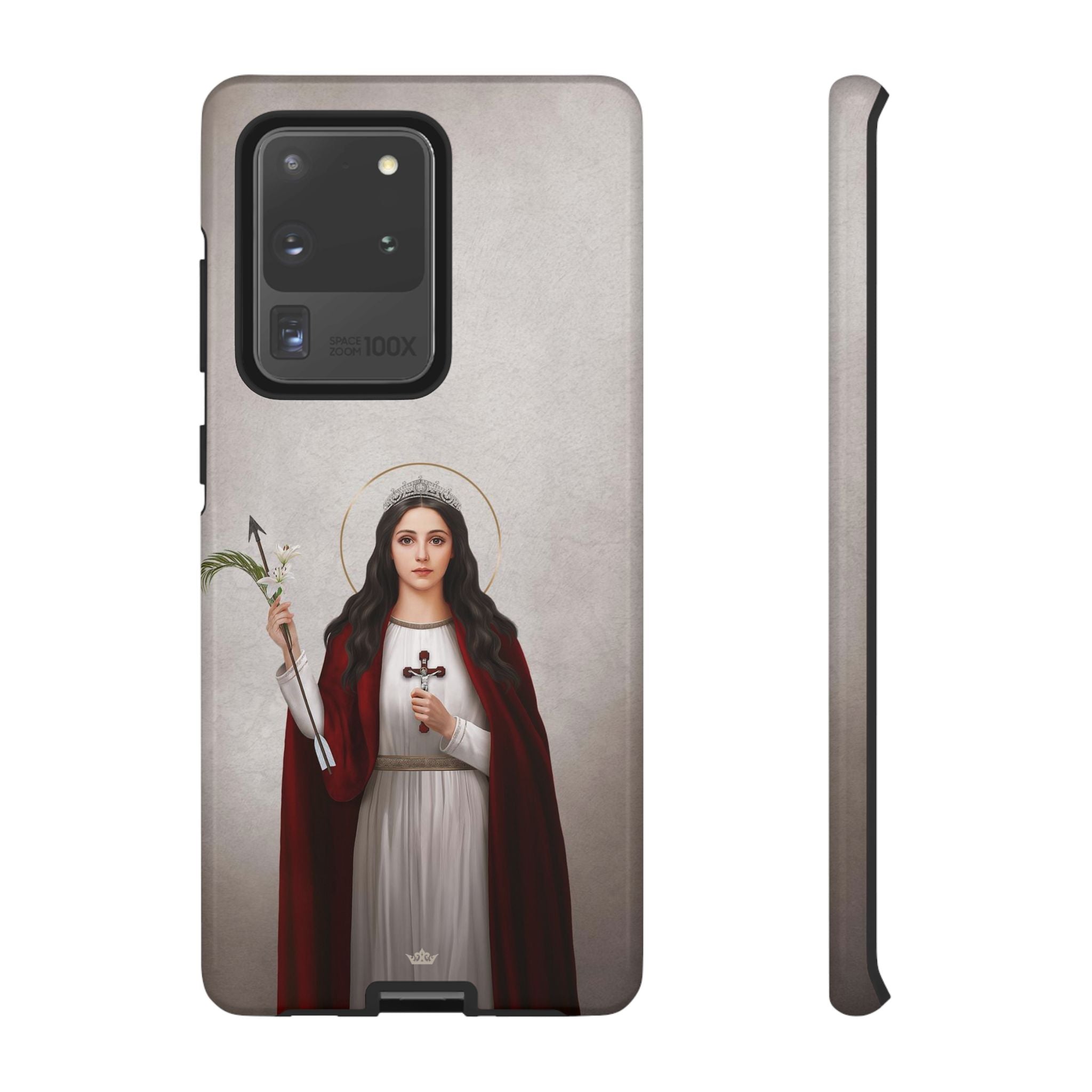 St. Philomena Hard Phone Case (Light)