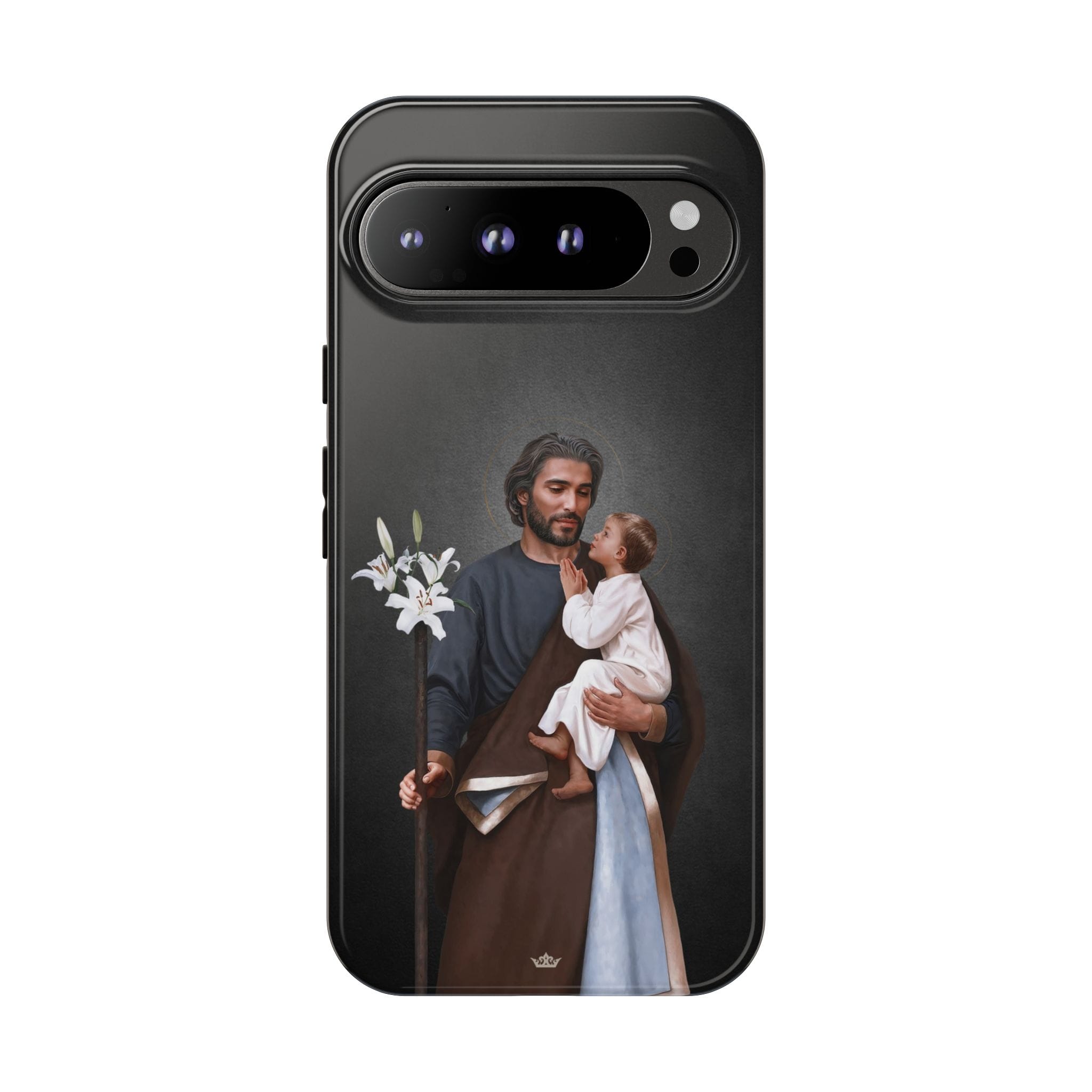 St. Joseph Hard Phone Case (Dark) Copyright VENXARA