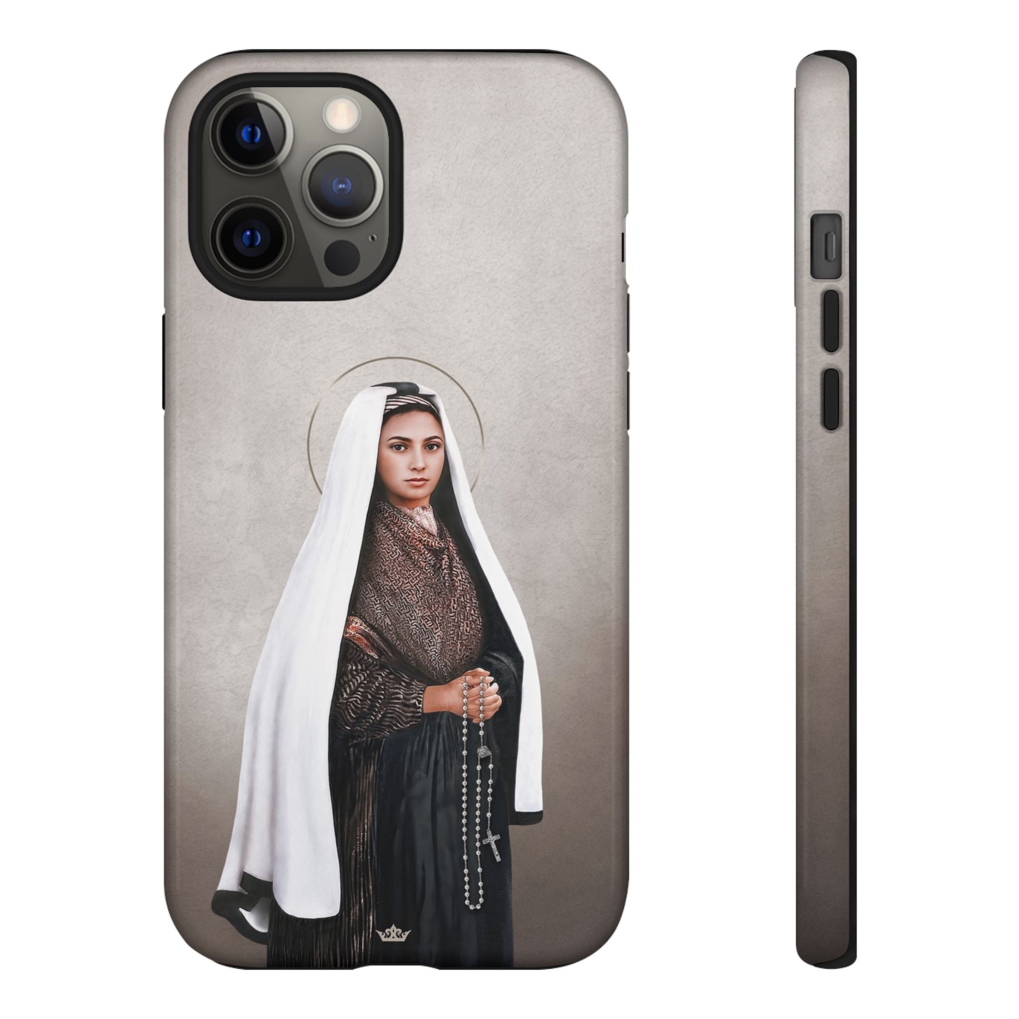 St. Bernadette Hard Phone Case (Light)