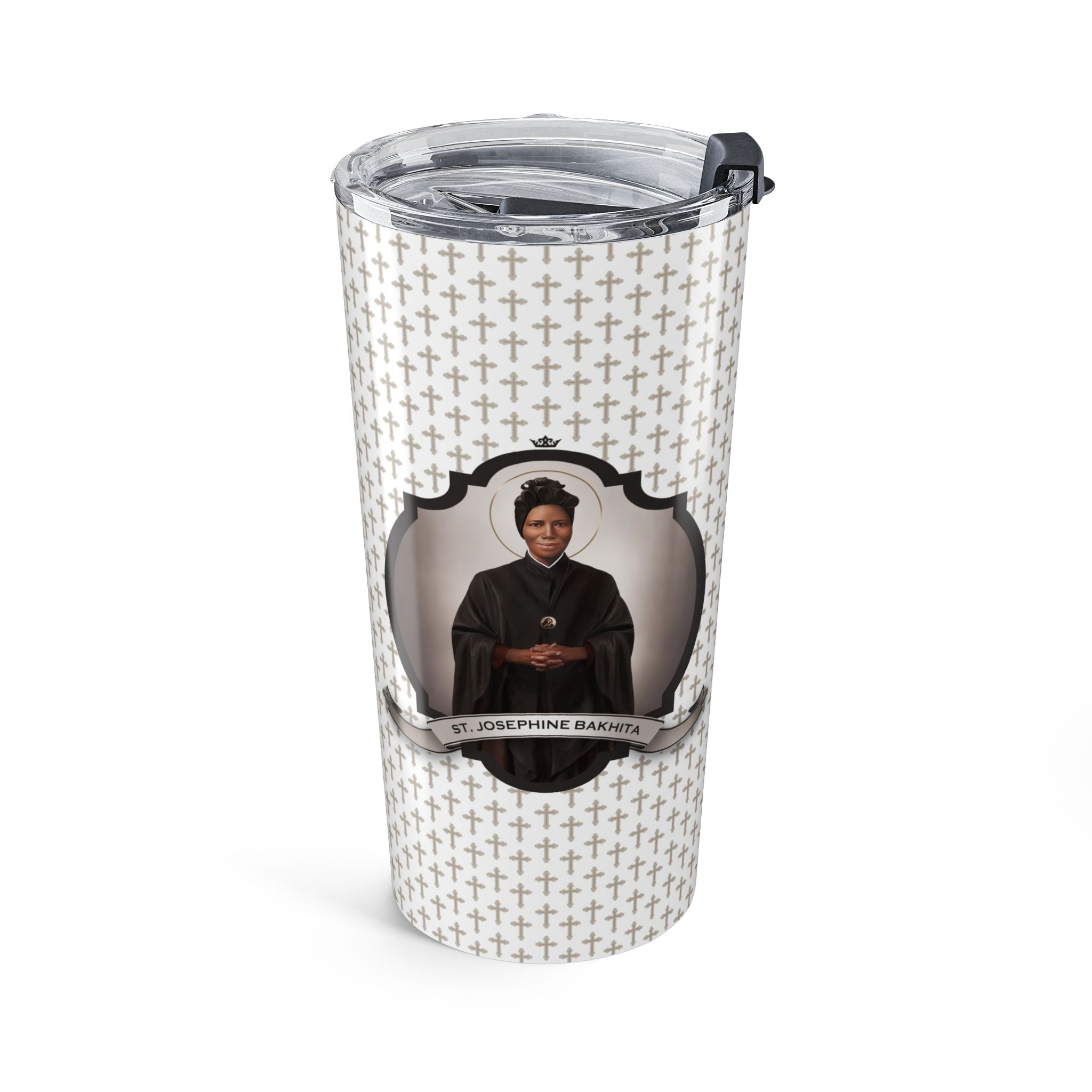 St. Josephine Bakhita Tumbler (Crosses 20 oz)