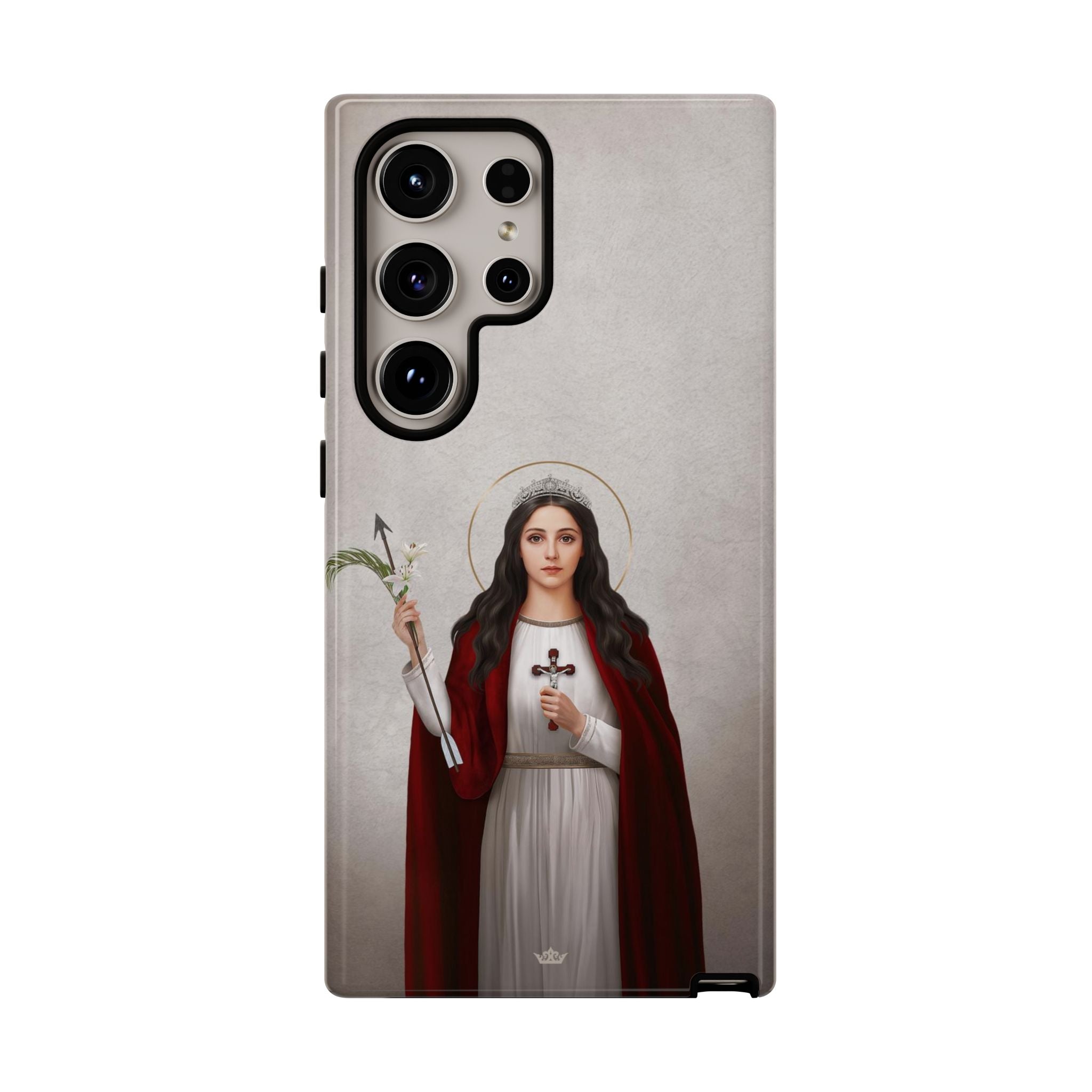 St. Philomena Hard Phone Case (Light)
