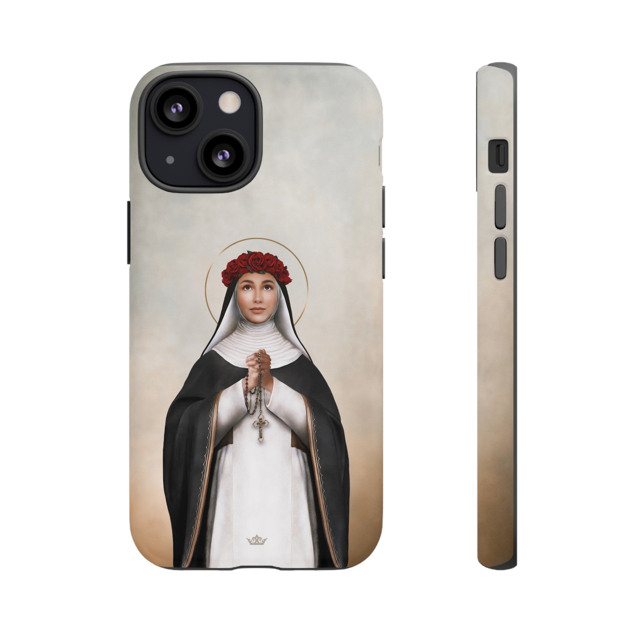 St. Rose of Lima Hard Phone Case (Light)