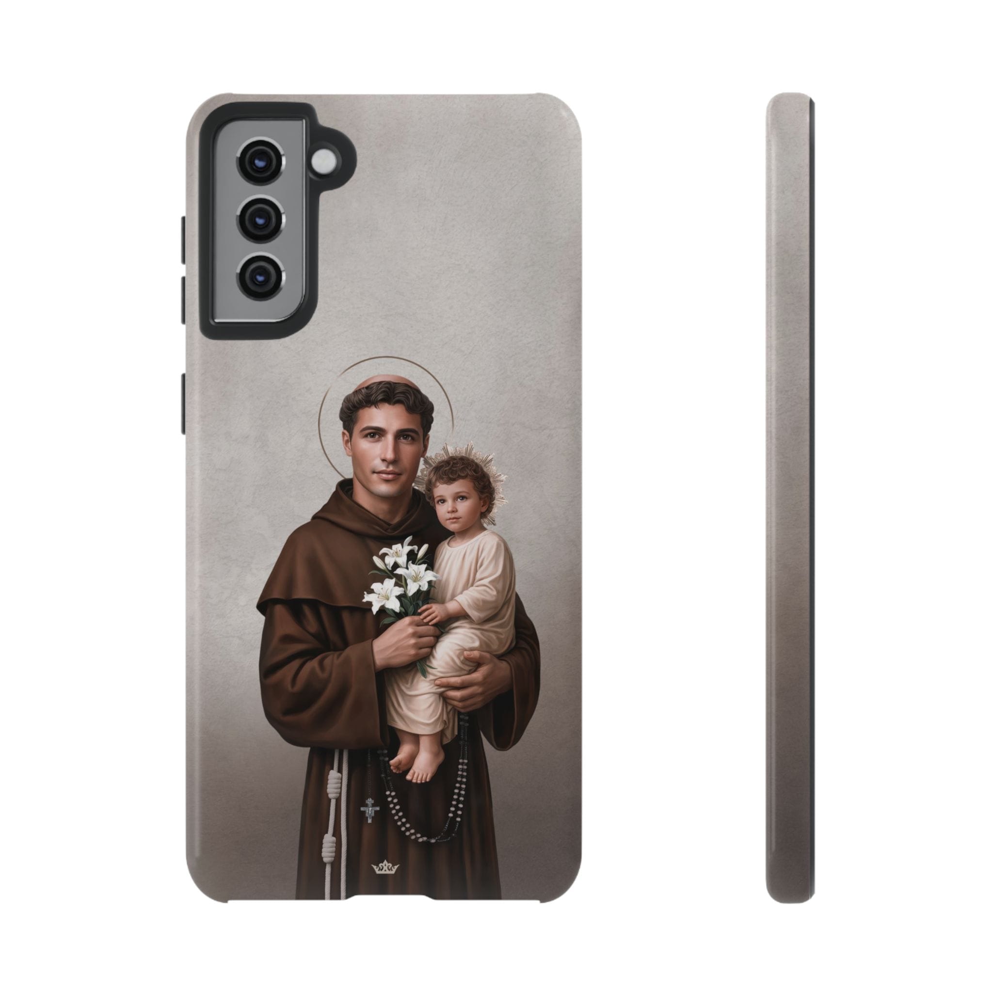 St. Anthony of Padua Hard Phone Case (Light) Copyright VENXARA