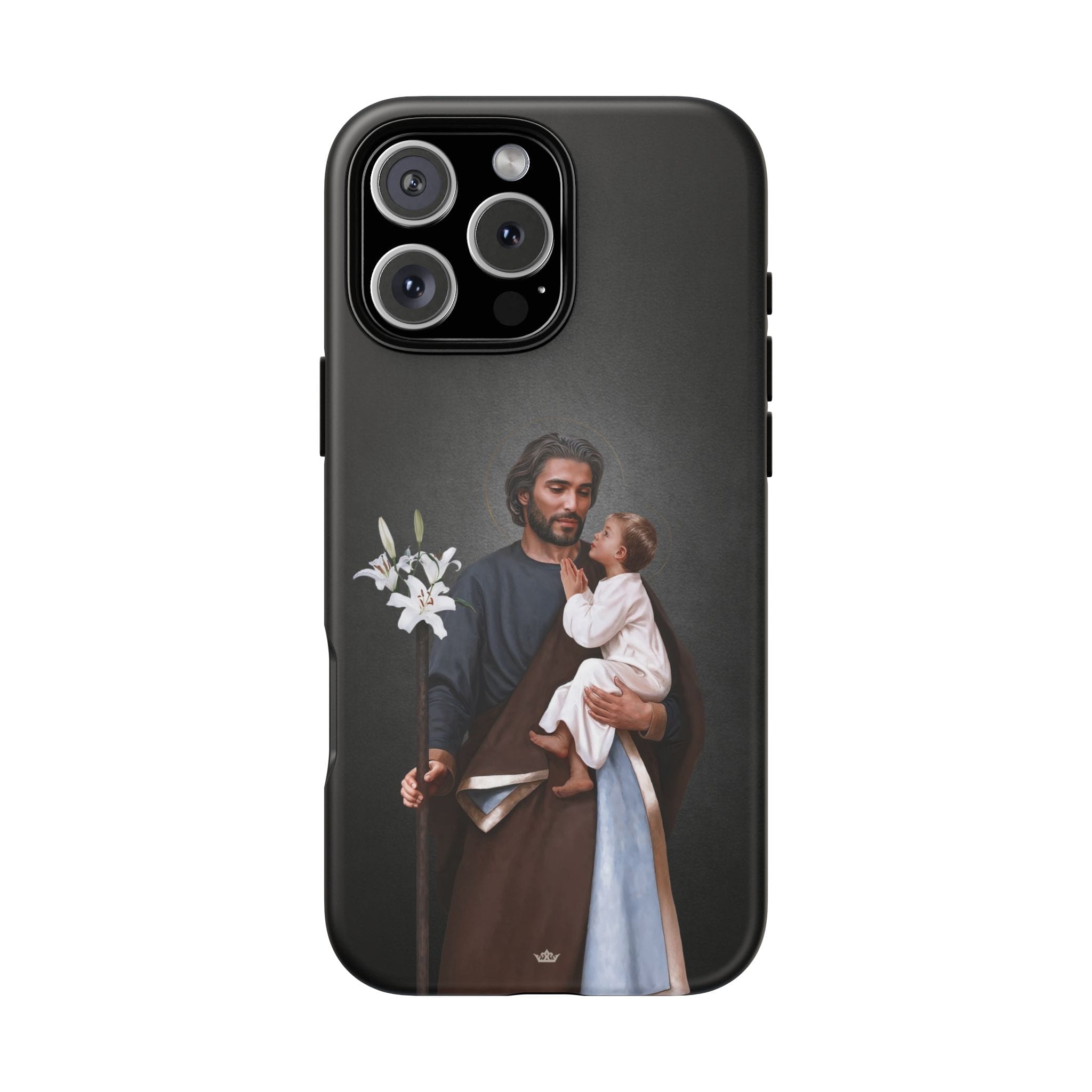St. Joseph Hard Phone Case (Dark) Copyright VENXARA