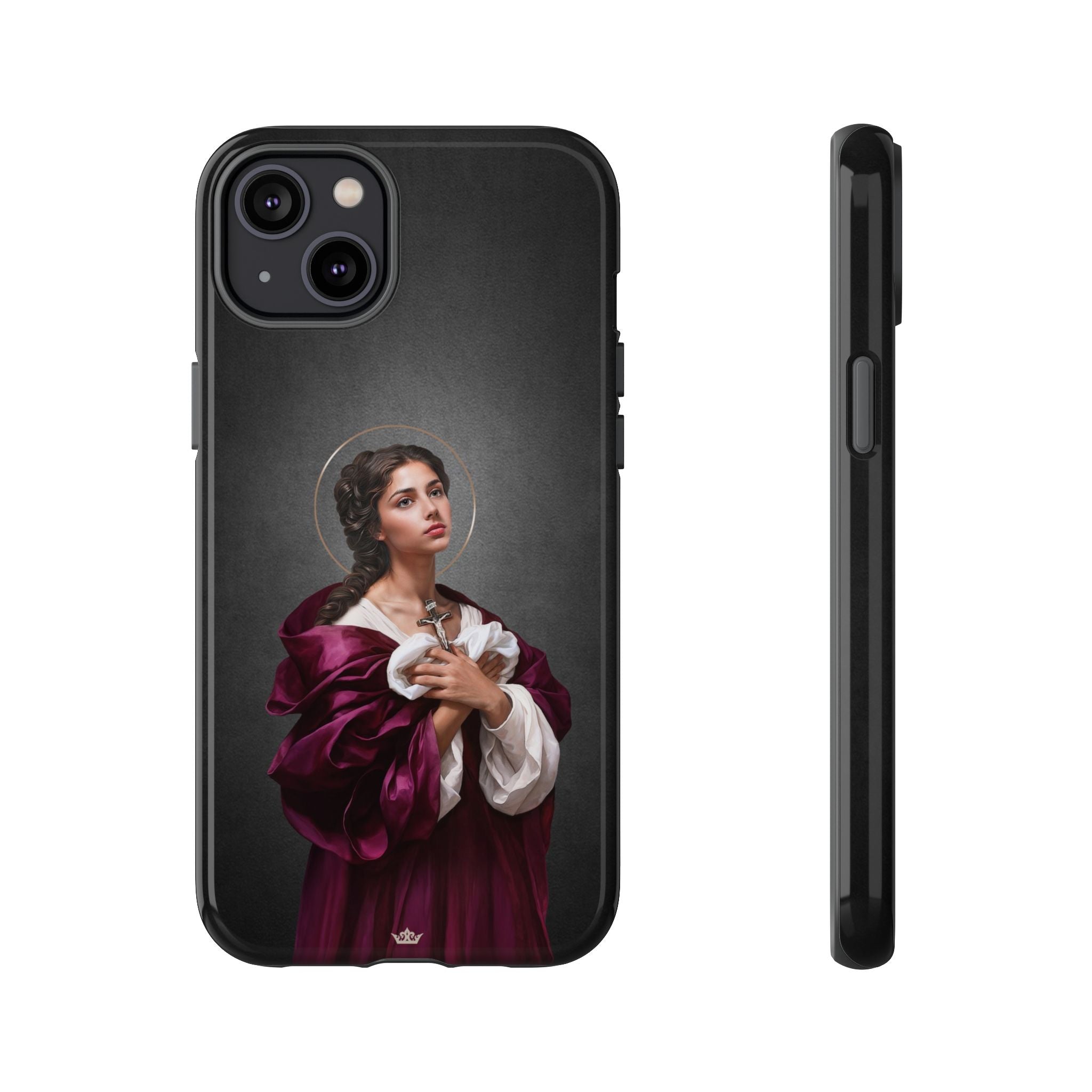 St. Agatha Hard Phone Case (Dark)