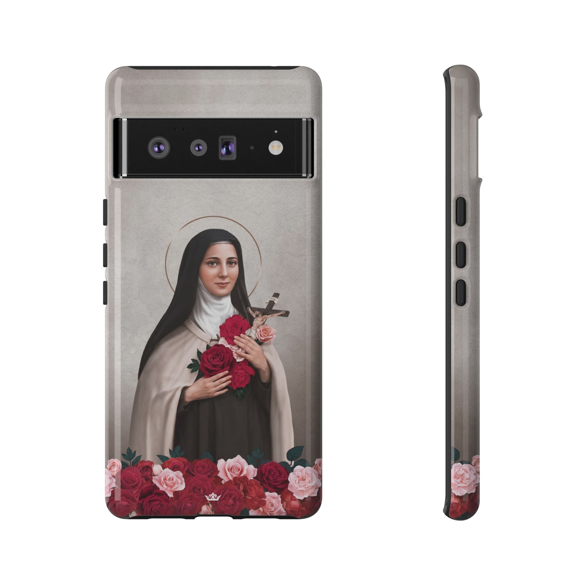 St. Therese of Lisieux Hard Phone Case (Light)