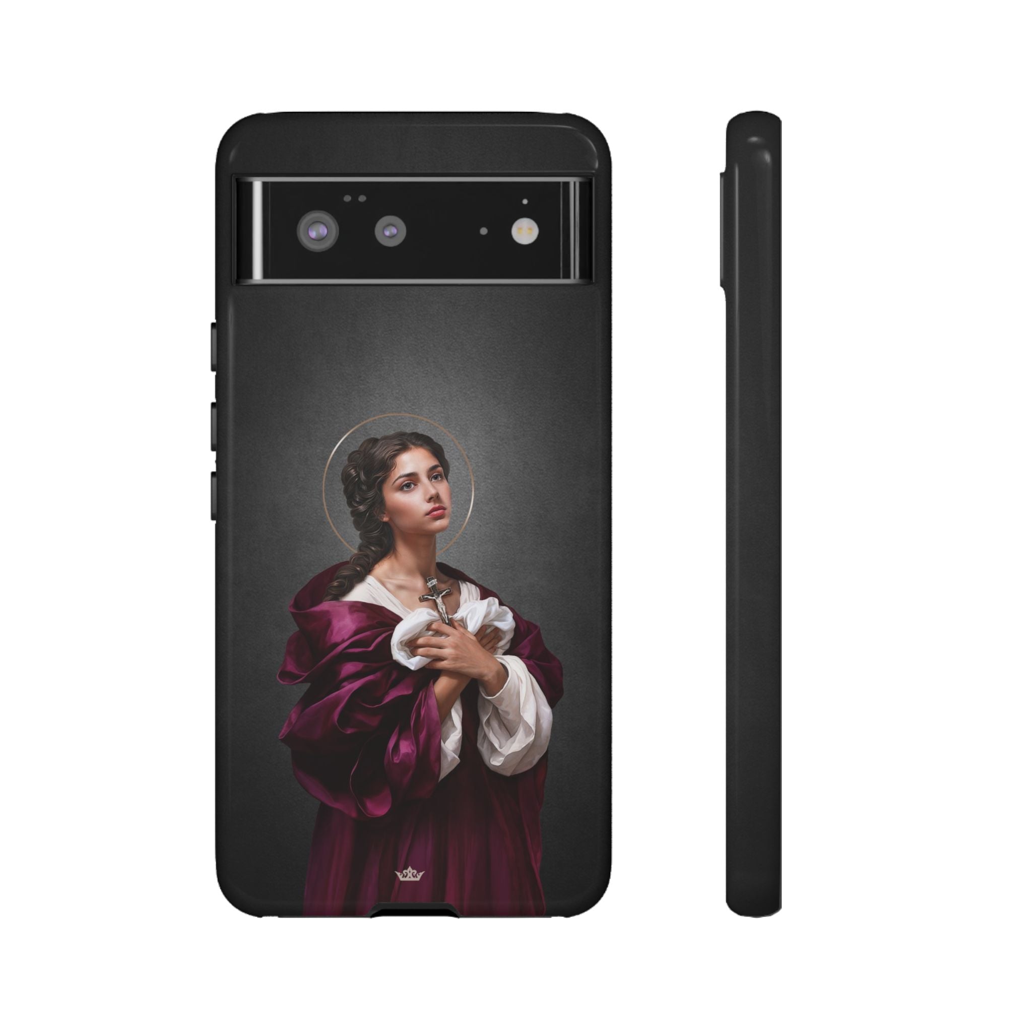 St. Agatha Hard Phone Case (Dark)