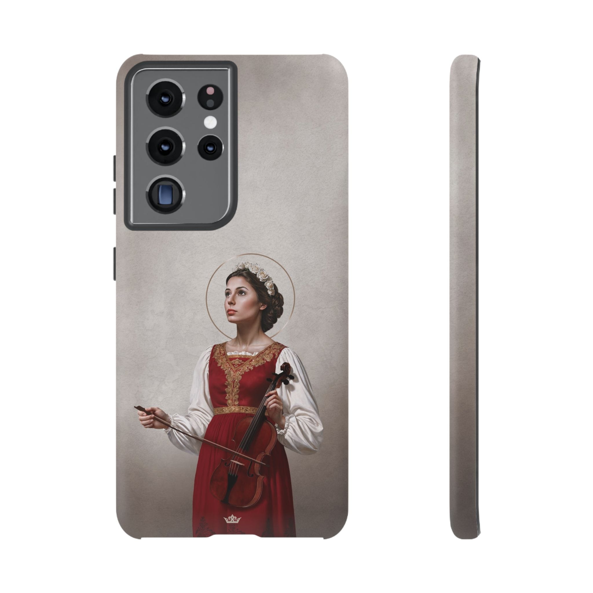 St. Cecilia Hard Phone Case (Light) Copyright VENXARA