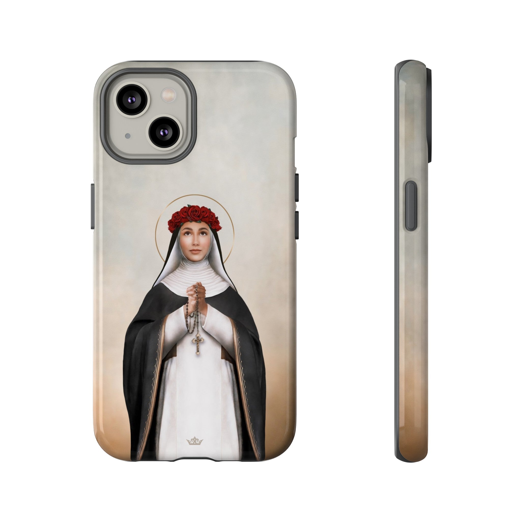 St. Rose of Lima Hard Phone Case (Light)
