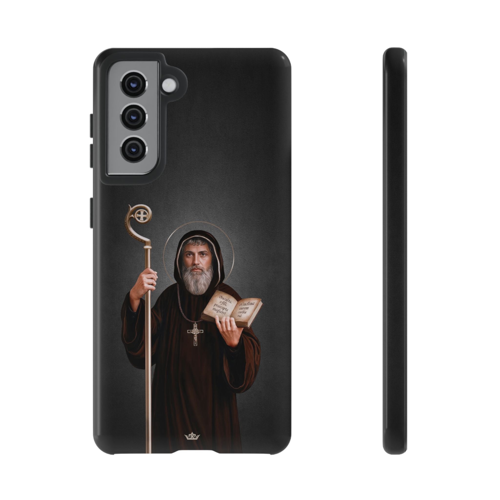 St. Benedict Hard Phone Case (Dark)