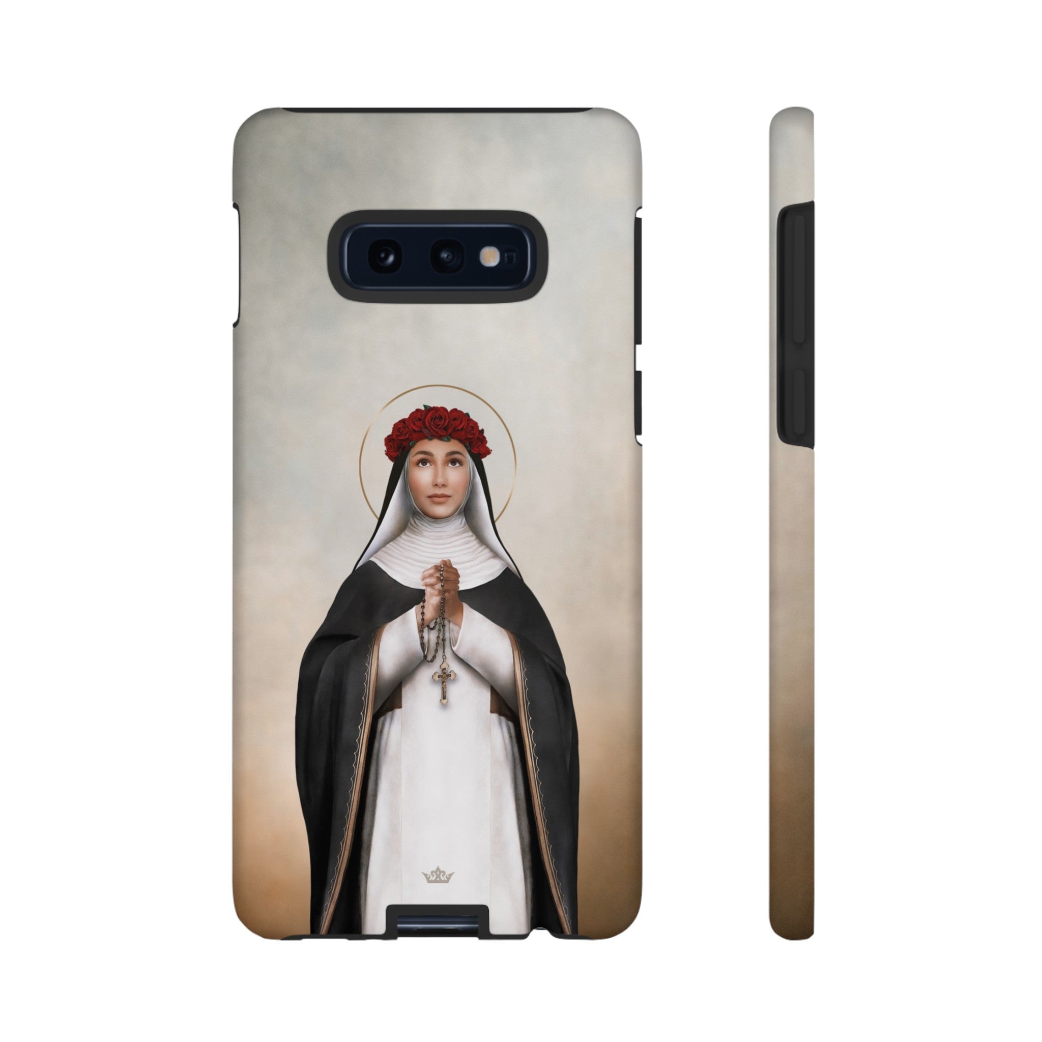 St. Rose of Lima Hard Phone Case (Light)