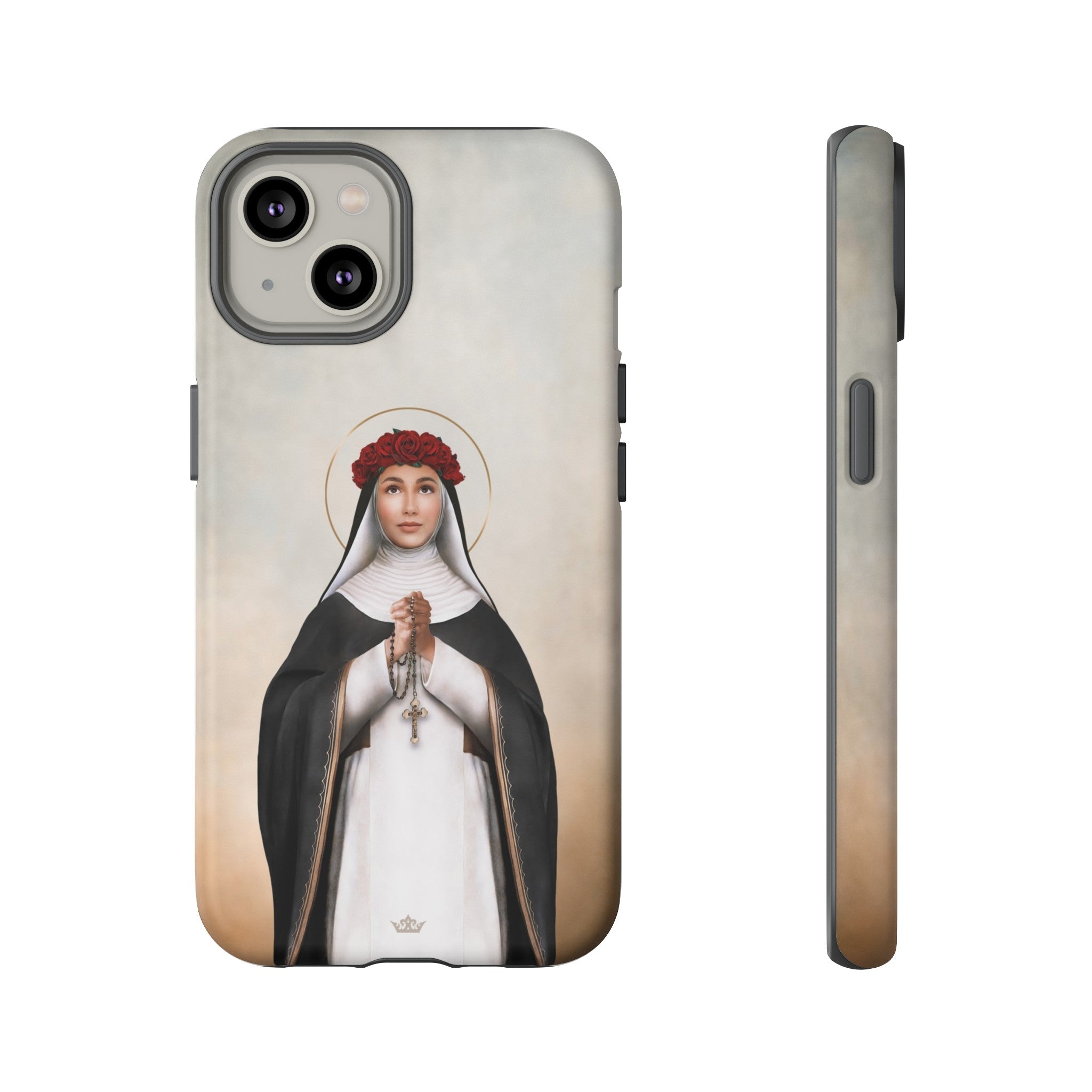St. Rose of Lima Hard Phone Case (Light)