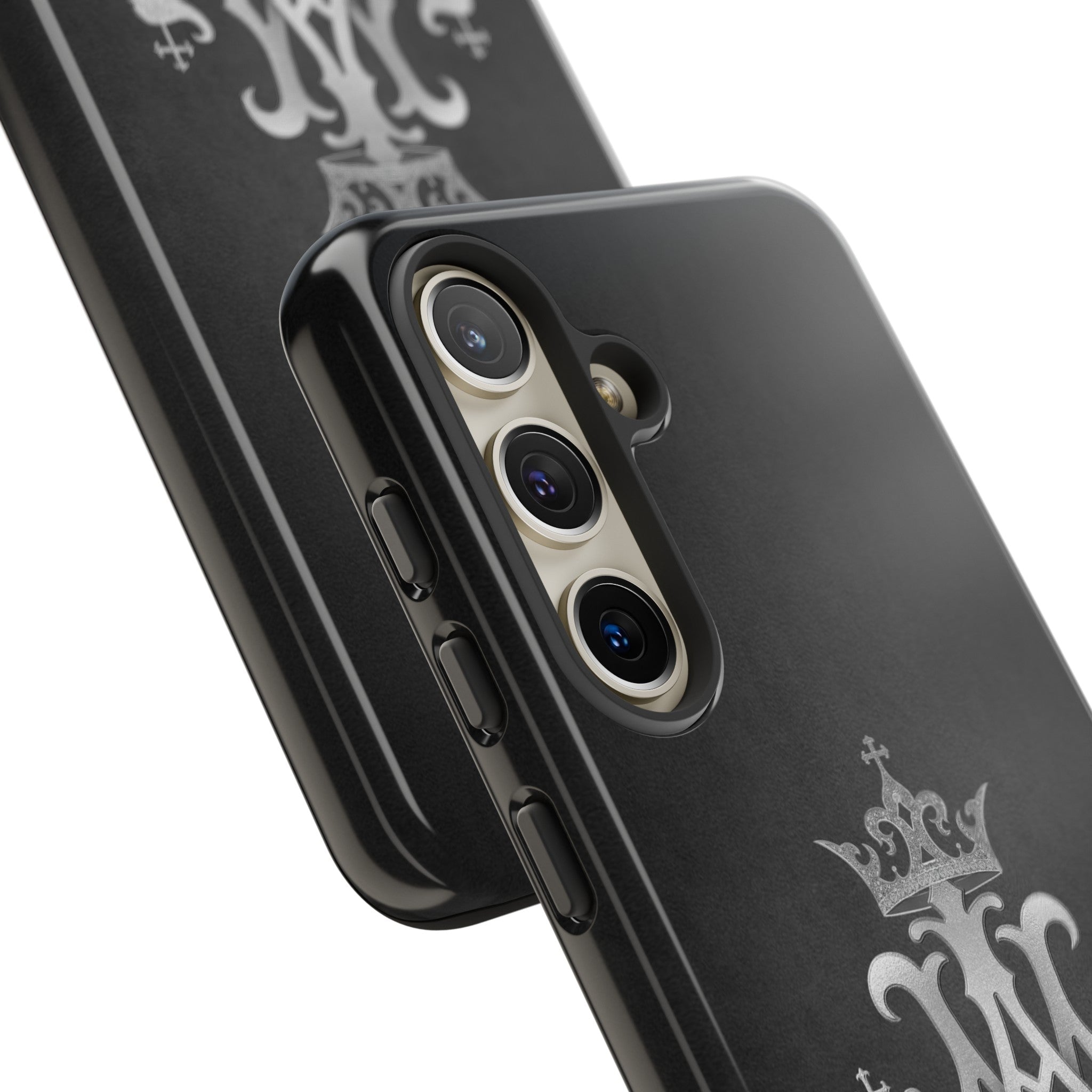 Ave Maria Hard Phone Case (Charcoal)