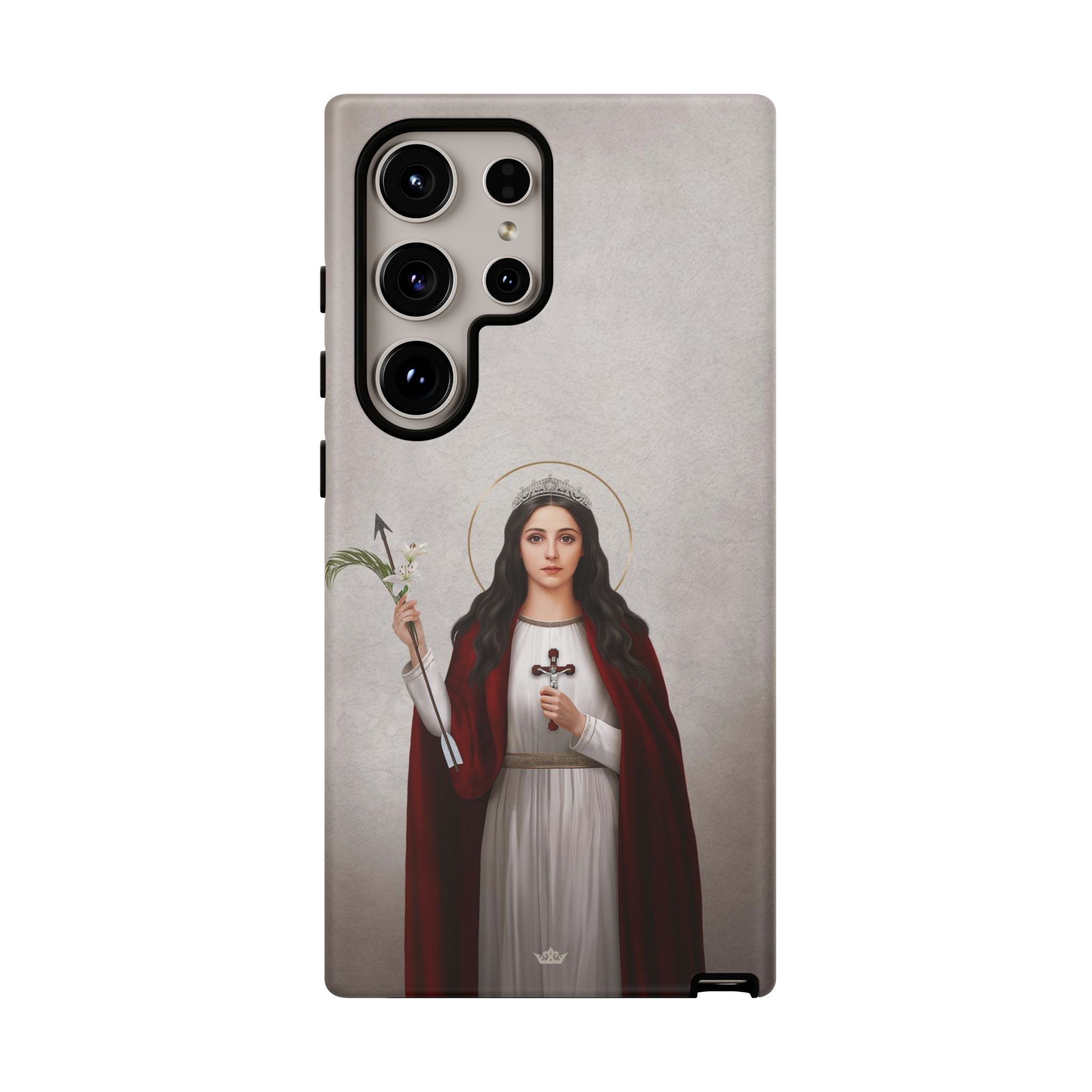 St. Philomena Hard Phone Case (Light)