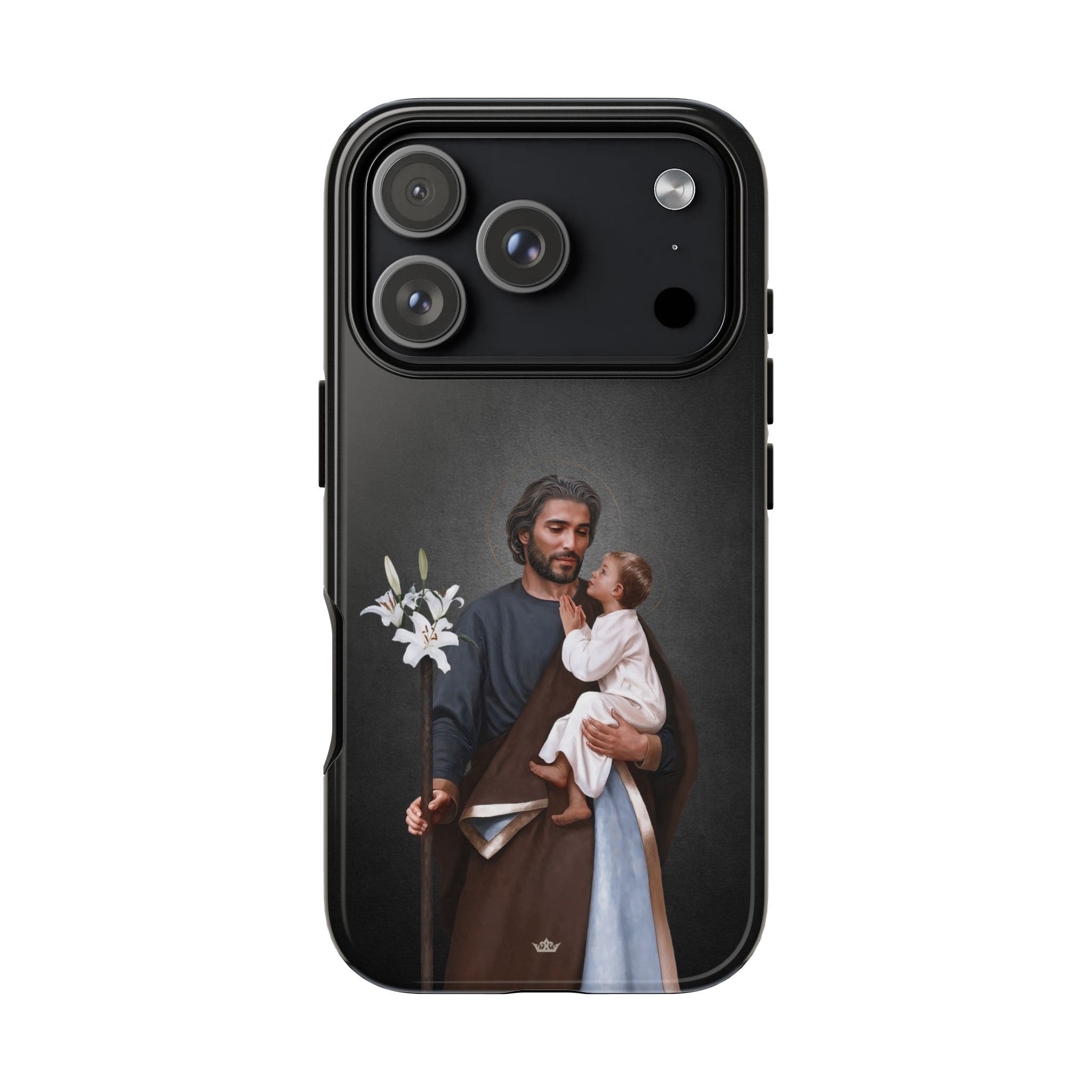 St. Joseph Hard Phone Case (Dark) Copyright VENXARA