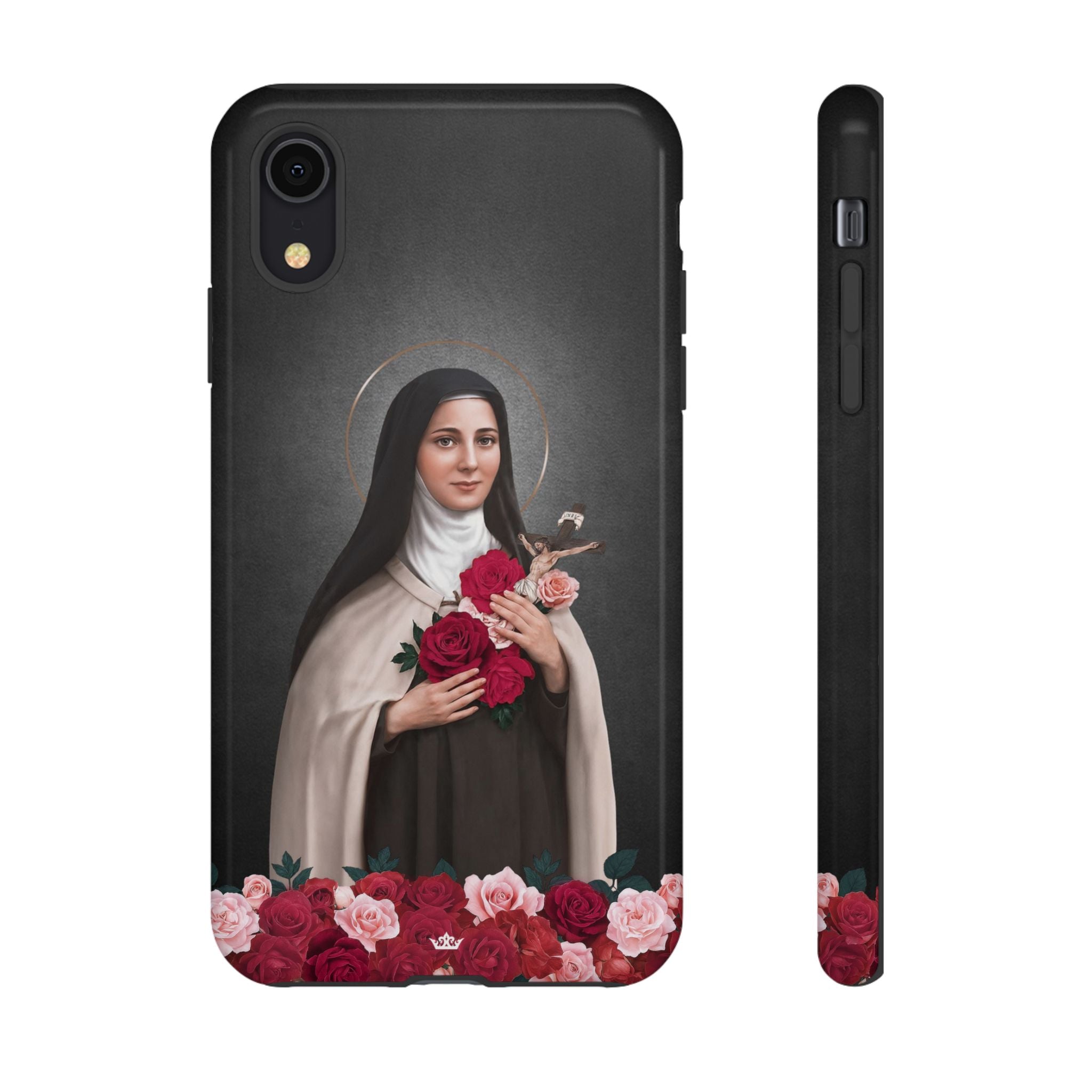 St. Therese of Lisieux Hard Phone Case (Dark)