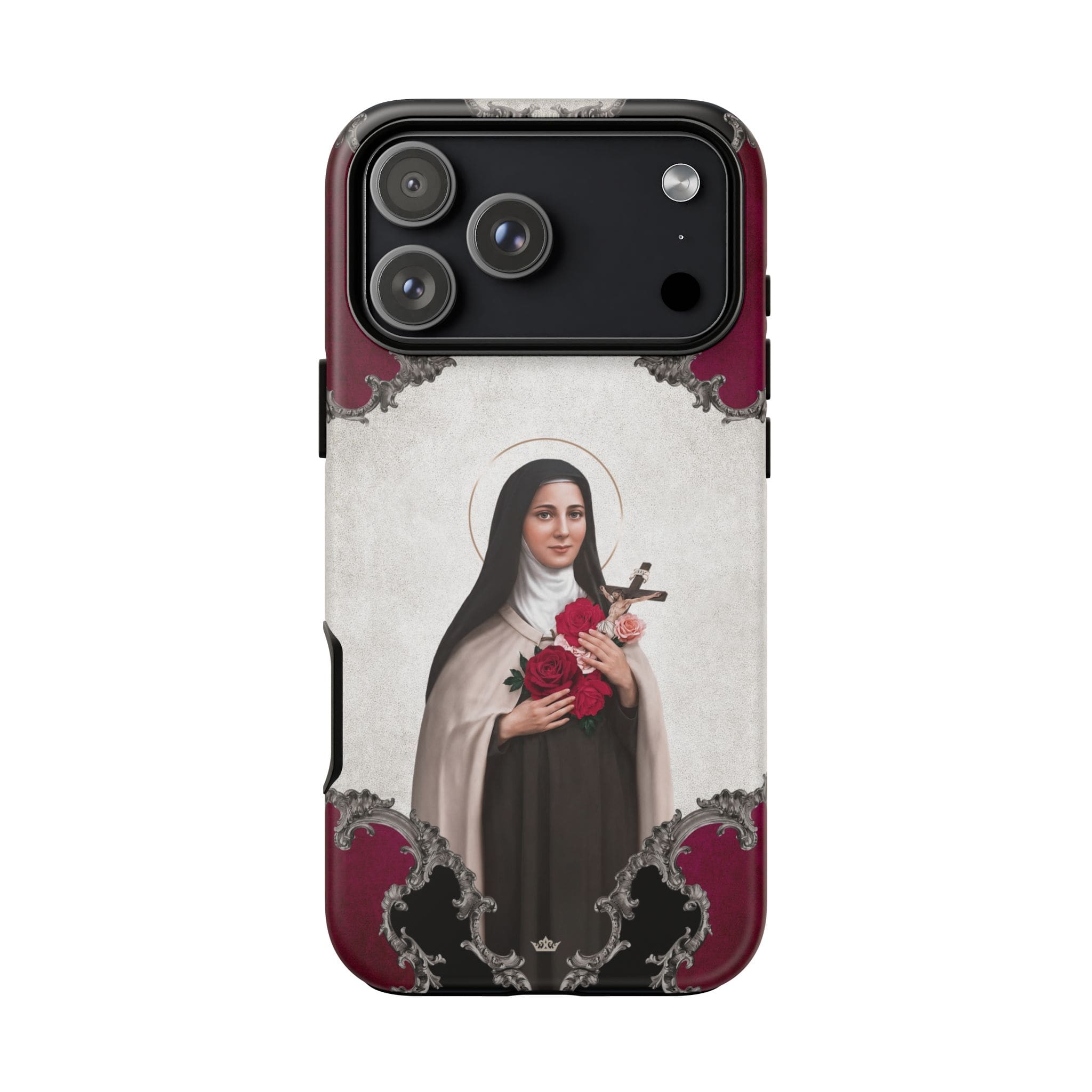 St. Therese of Lisieux Hard Phone Case (Baroque) Copyright VENXARA