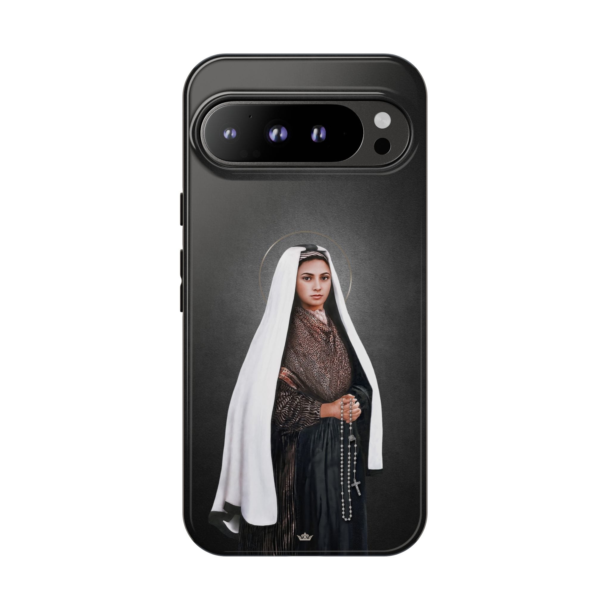 St. Bernadette Hard Phone Case (Dark) Copyright VENXARA
