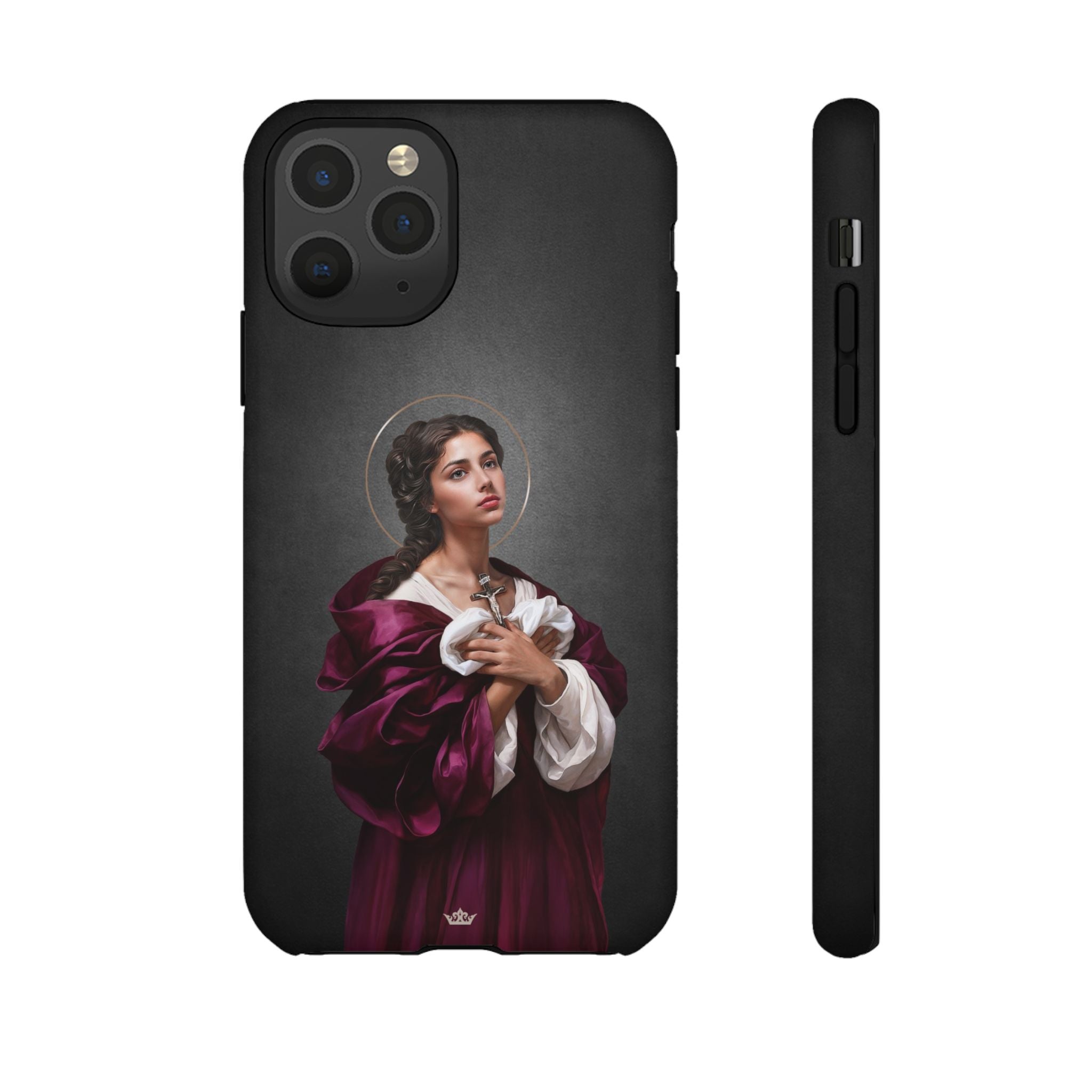 St. Agatha Hard Phone Case (Dark)