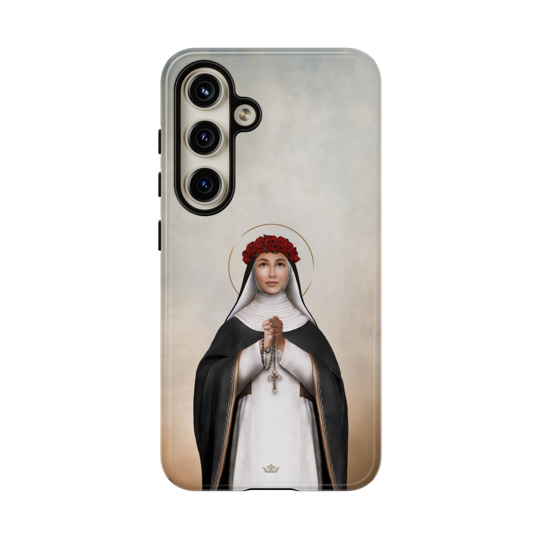 St. Rose of Lima Hard Phone Case (Light)