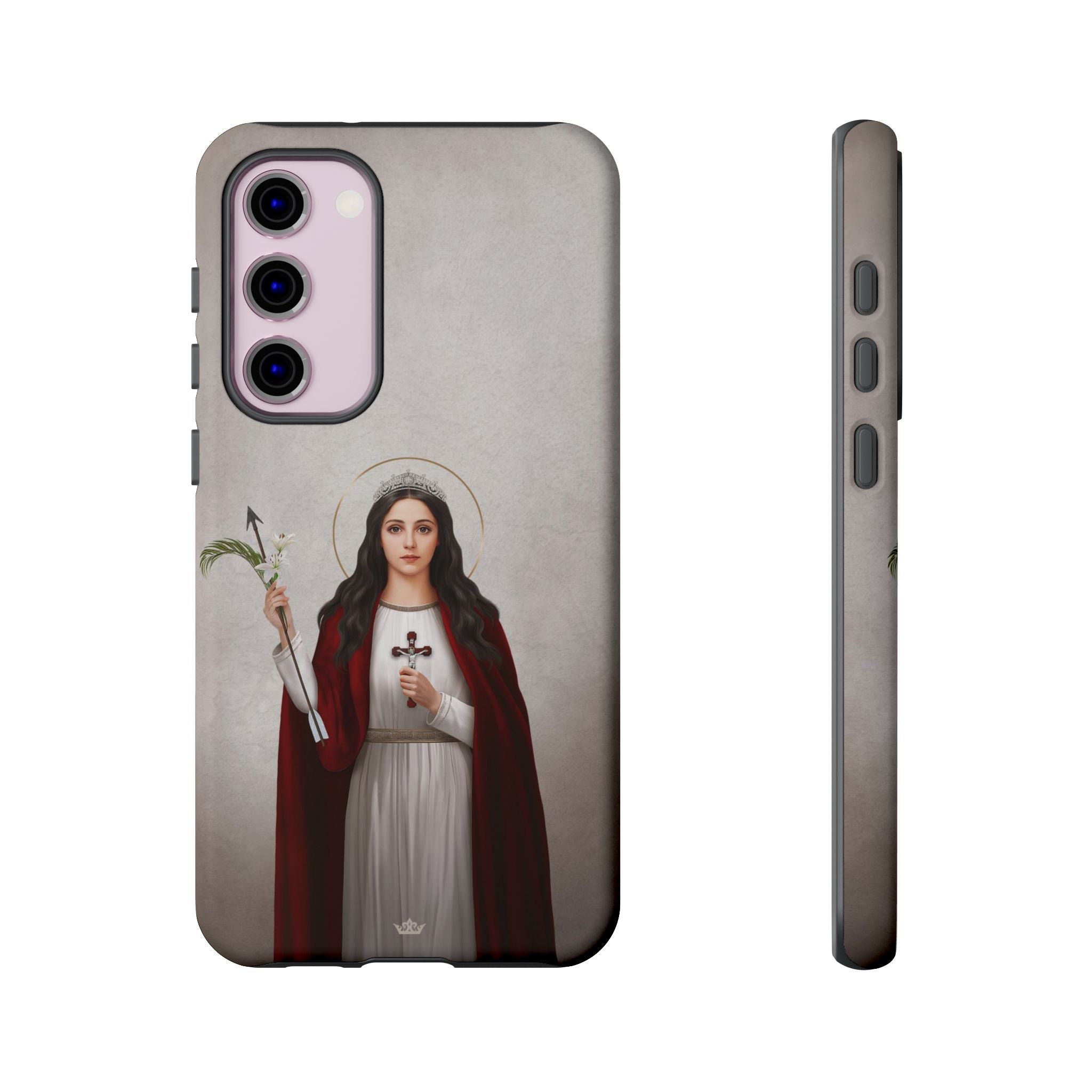 St. Philomena Hard Phone Case (Light)
